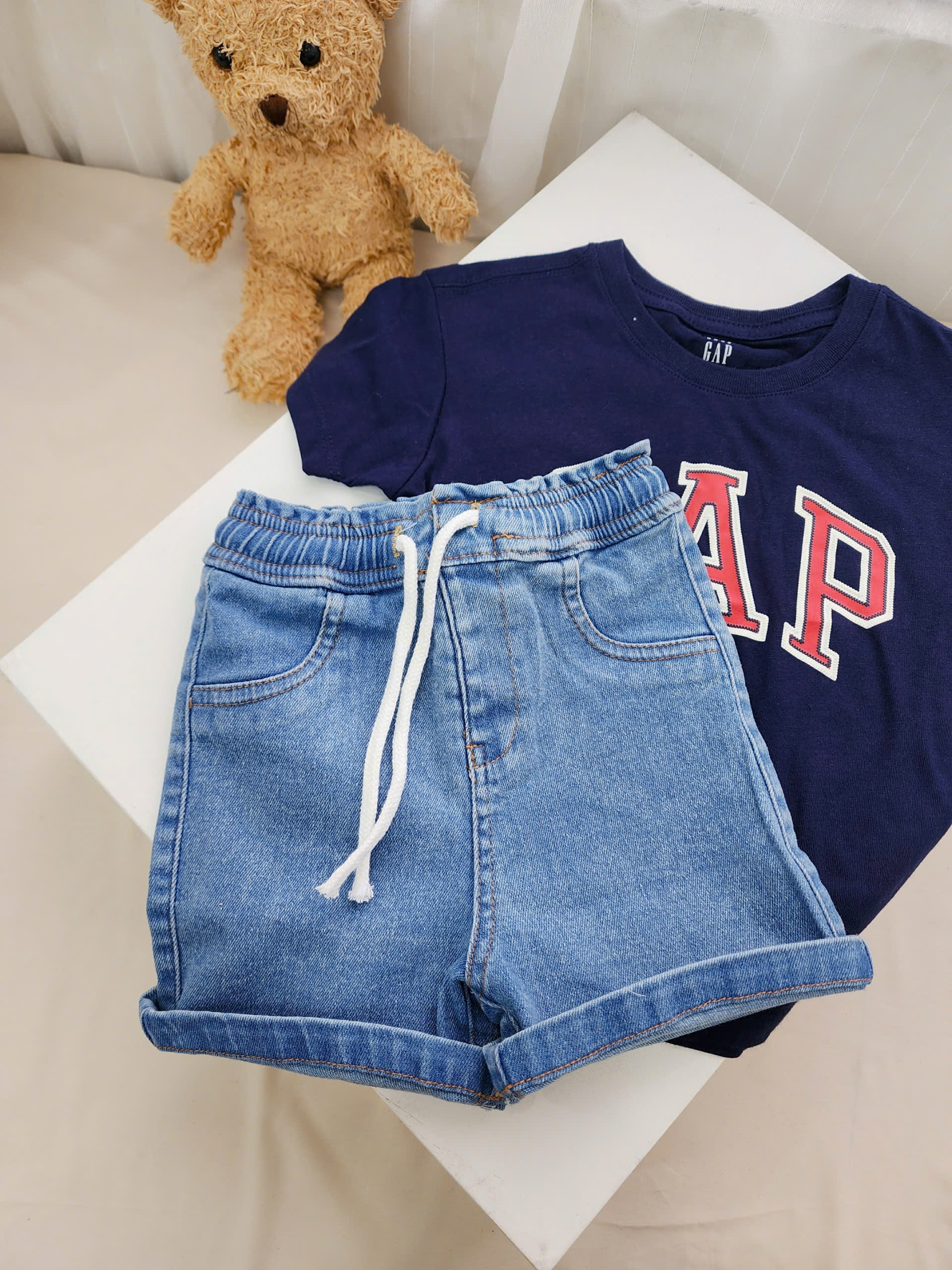 Q27 148K SHORT JEAN ZR BÉ TRAI GÁI