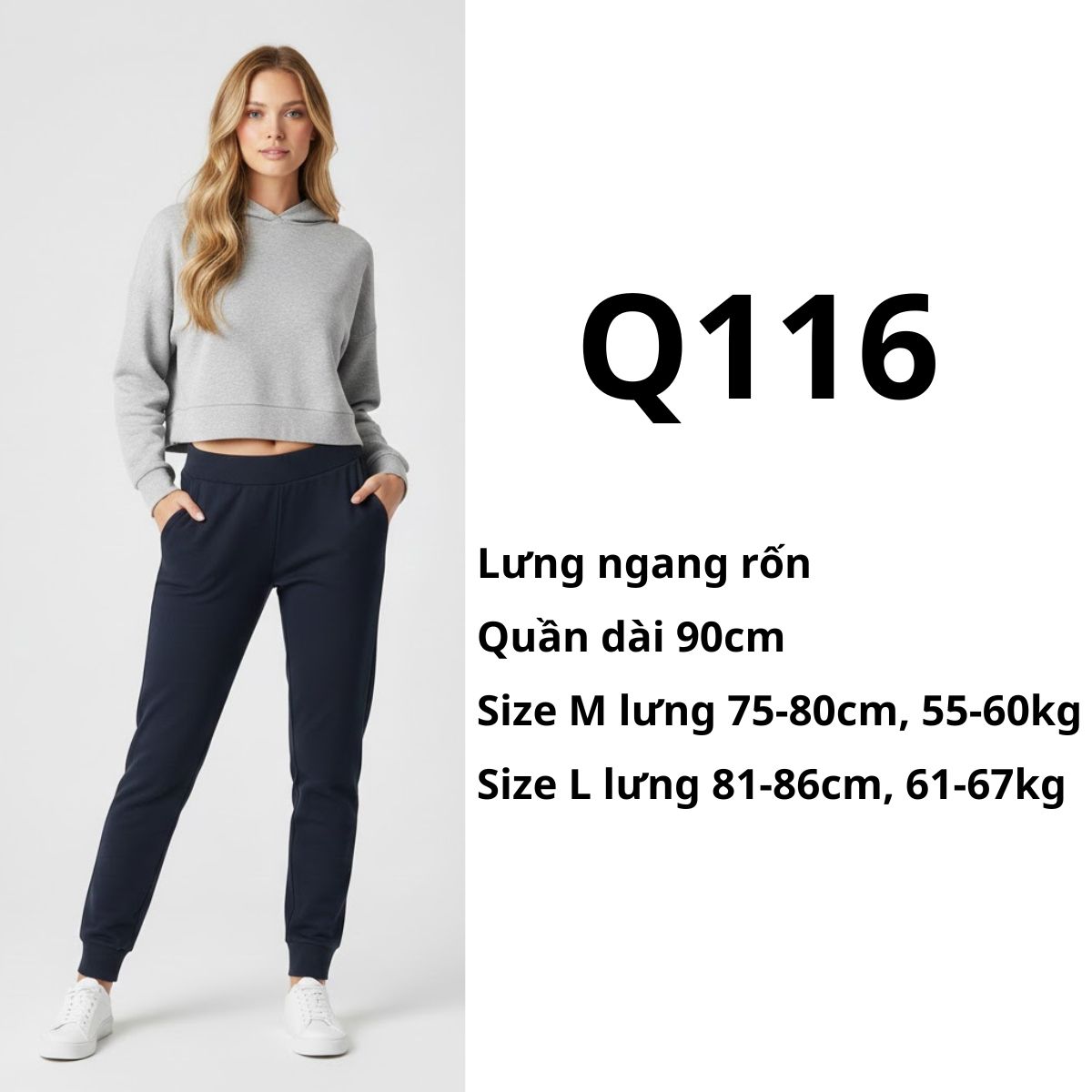 Q116- QUẦN JOGGER THUN NỈ