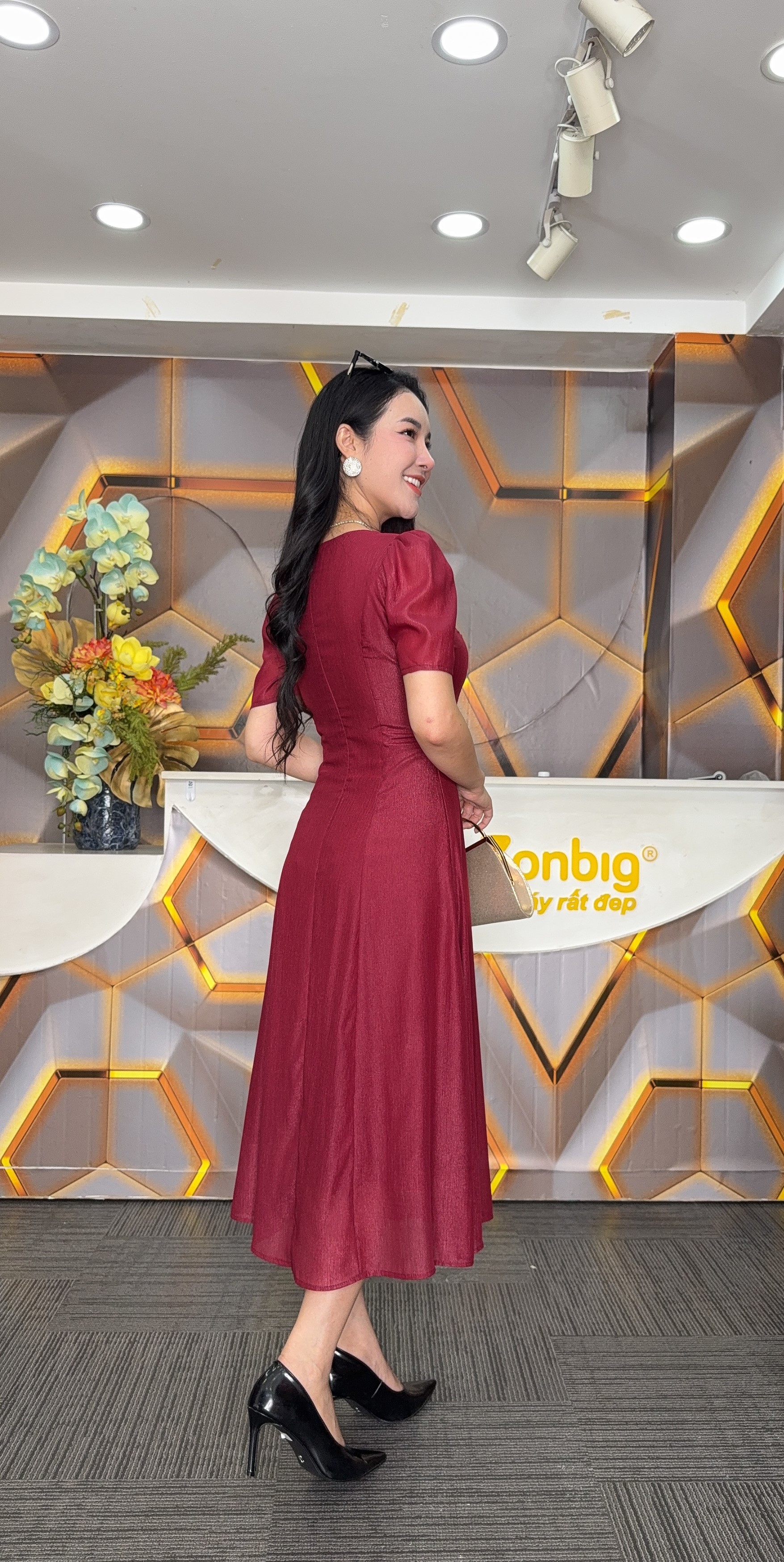 Đầm xòe - Y1949 - Thương hiệu Zonbig_thumbnail_5