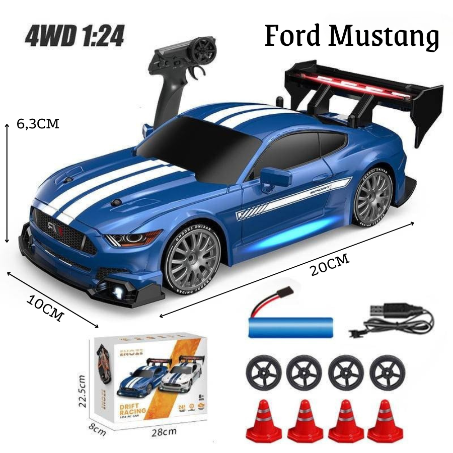 Xe đua Điều khiển 𝐃𝐨𝐝𝐠𝐞 𝐂𝐡𝐚𝐥𝐥𝐞𝐧𝐠𝐞𝐫 𝐒𝐑𝐓 𝐇𝐞𝐥𝐥𝐜𝐚𝐭 tỉ lệ 1:20_thumbnail_7