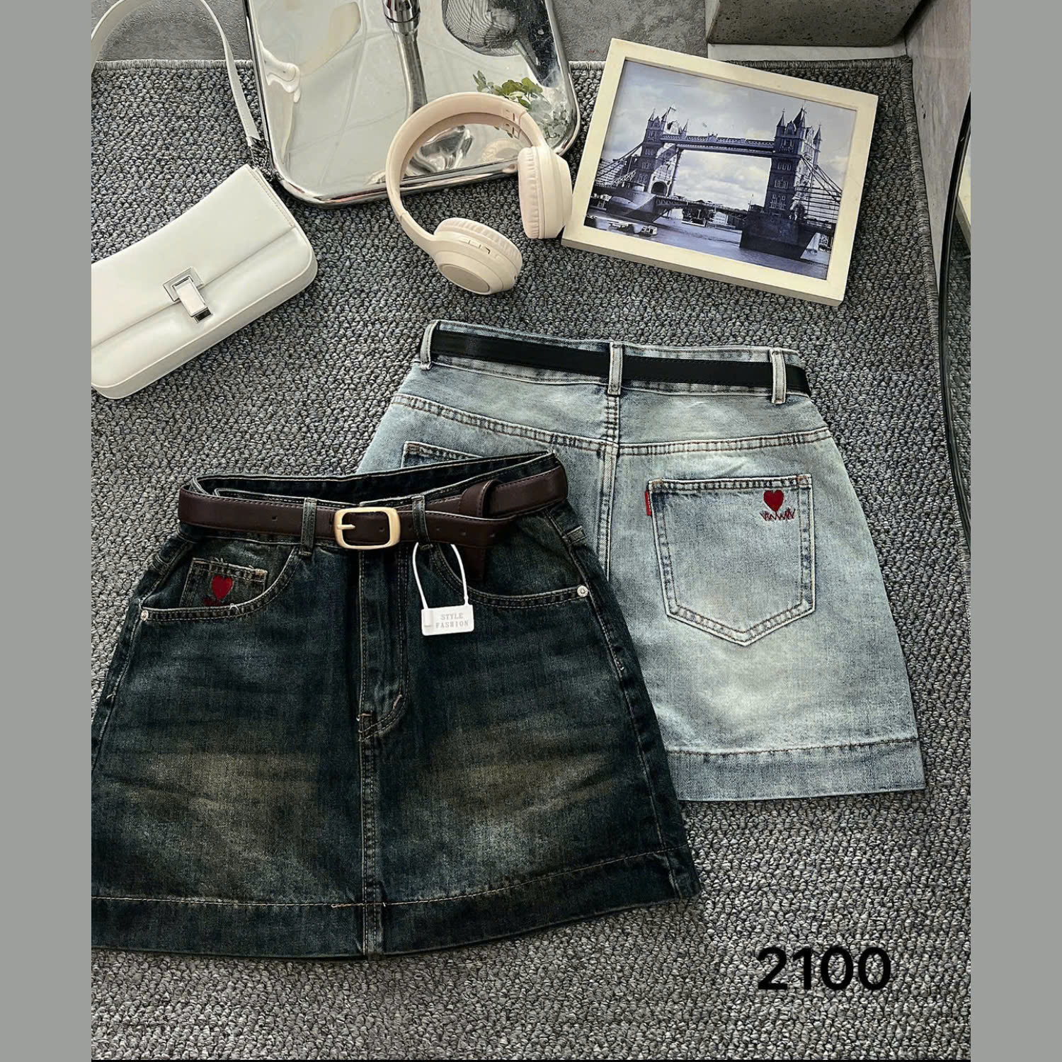 Chân váy dáng A thêu trái tim bigsize JV2100 dành cho nàng béo mập từ 55-90kg_thumbnail_11