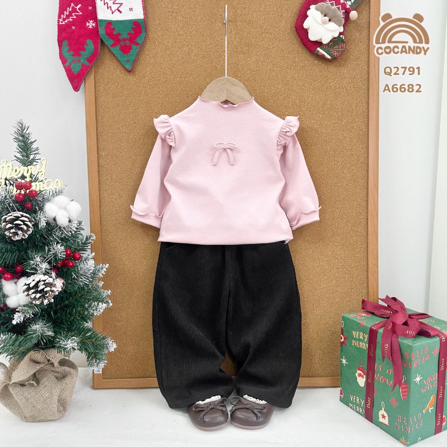 Quần dài nhung ĐEN ống suông_thumbnail_3