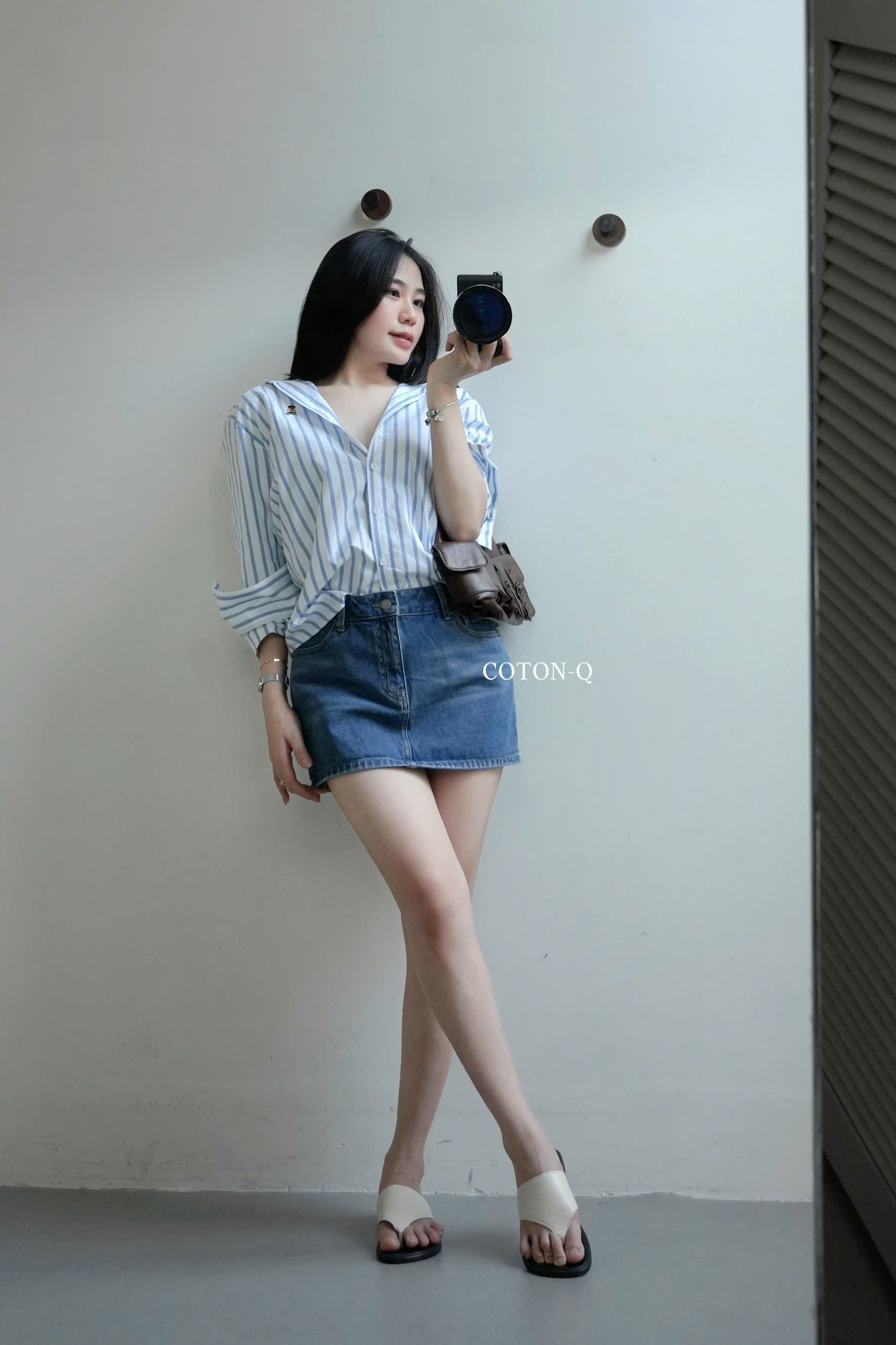 Chân váy jean ngắn có quần trong ( NHẠT )_thumbnail_20