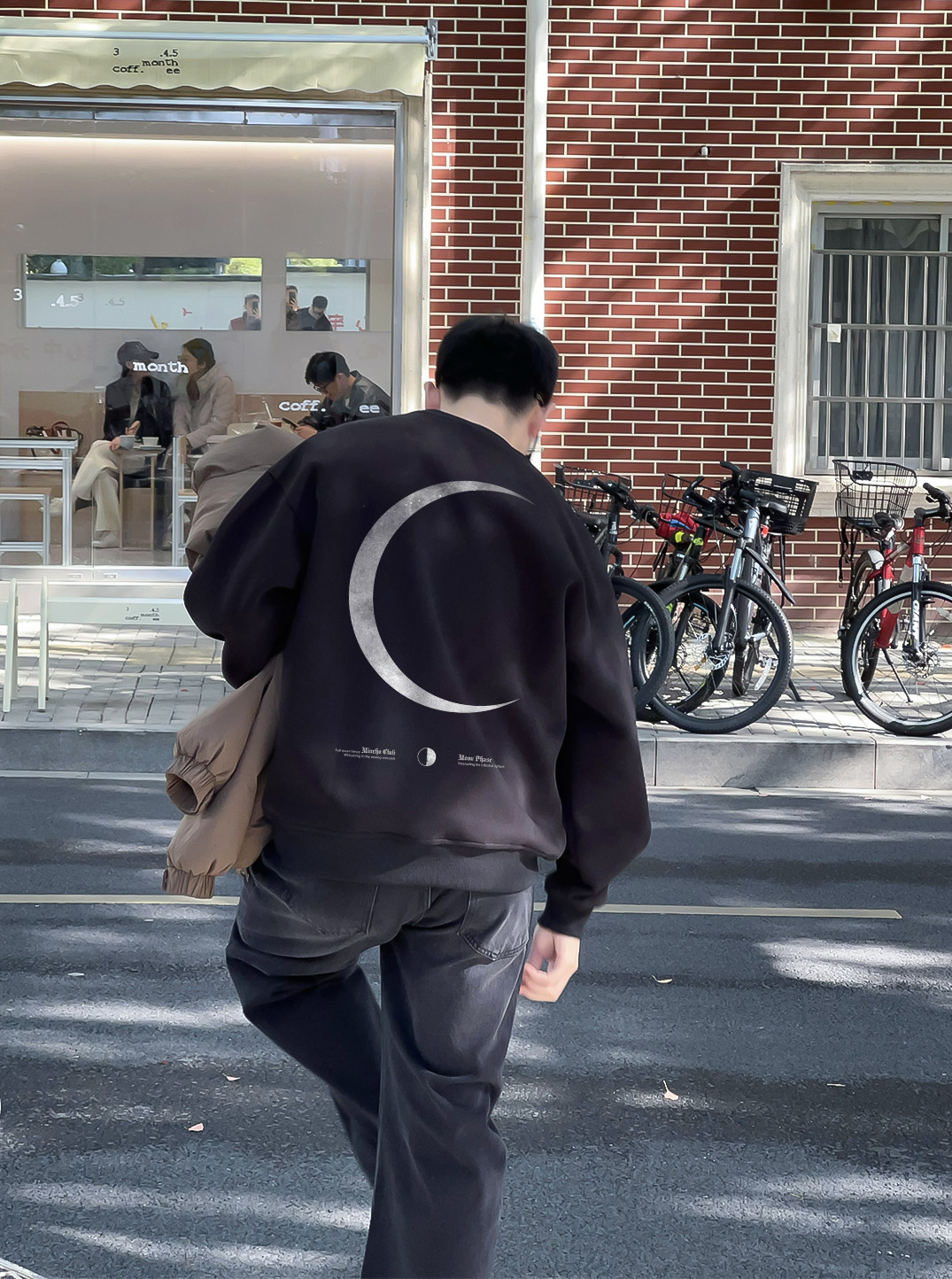 Áo sweater nam form boxy 2003 Miucho local brand cổ tròn vải nỉ bông 350 GSM dày dặn in mix_thumbnail_5