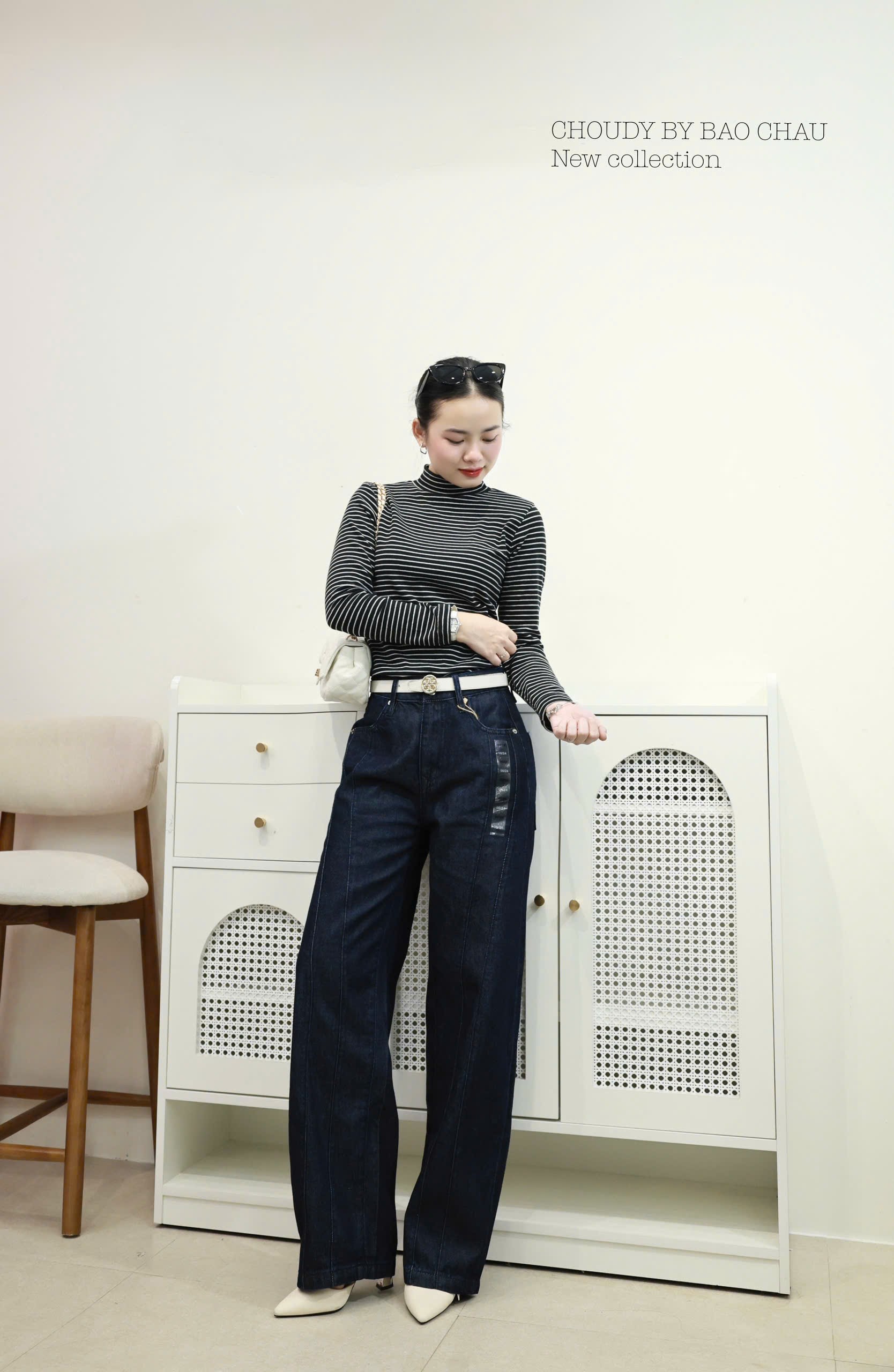 Q355 QUẦN JEAN ĐẬM