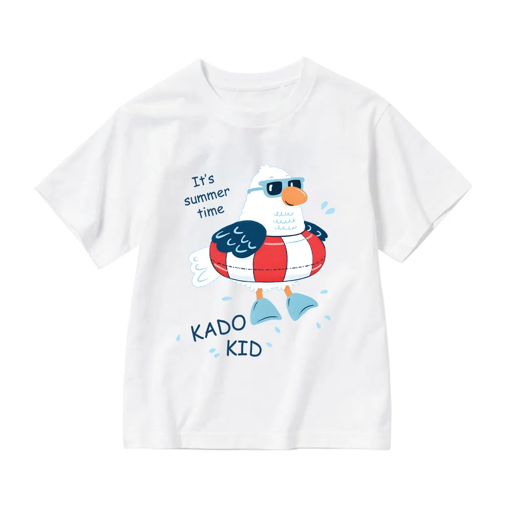 Áo thun bé gái form rộng hoạt hình hè biển Kado 3433_thumbnail_7