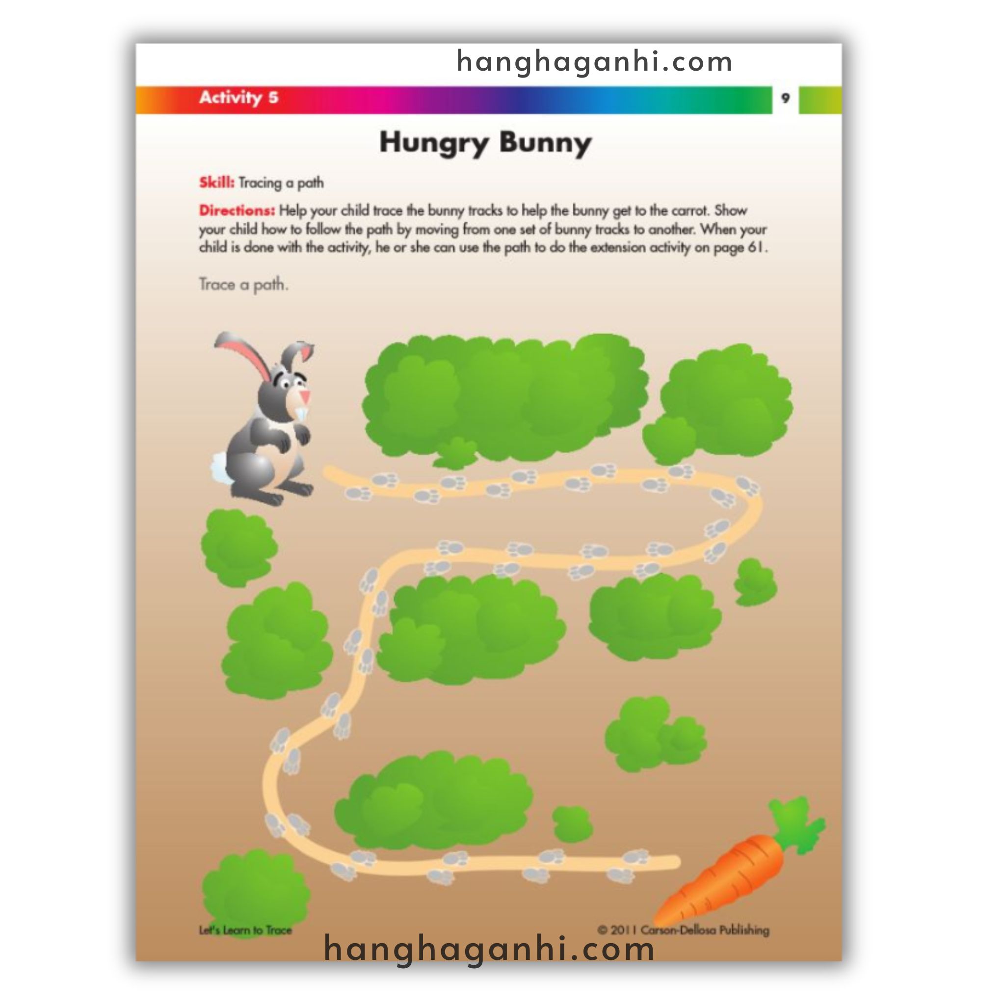 Spectrum 2+ Lets Learn to Trace for Early Years, sách Mỹ cho bé_thumbnail_10