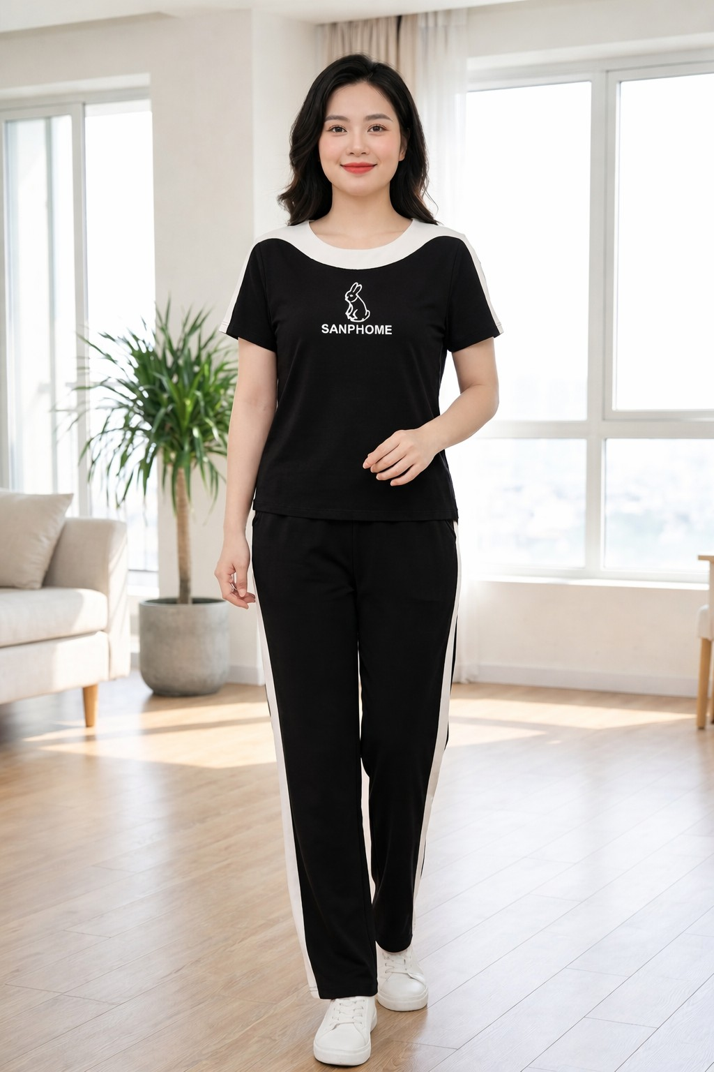 BTF008-Bộ Thun Nữ Cầu Vai Tròn_thumbnail_1