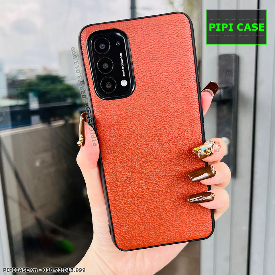 Ốp Lưng Oppo Reno 5 - Robert - Nâu