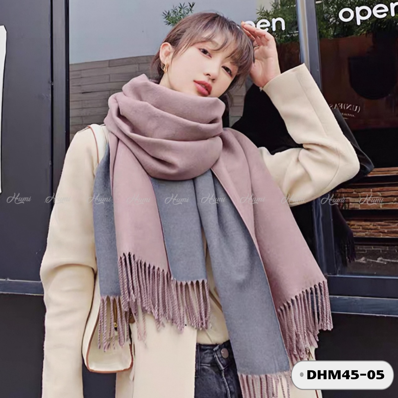 KHĂN CHOÀNG DẠ 2 MẶT CAO CẤP (DHM45-05)