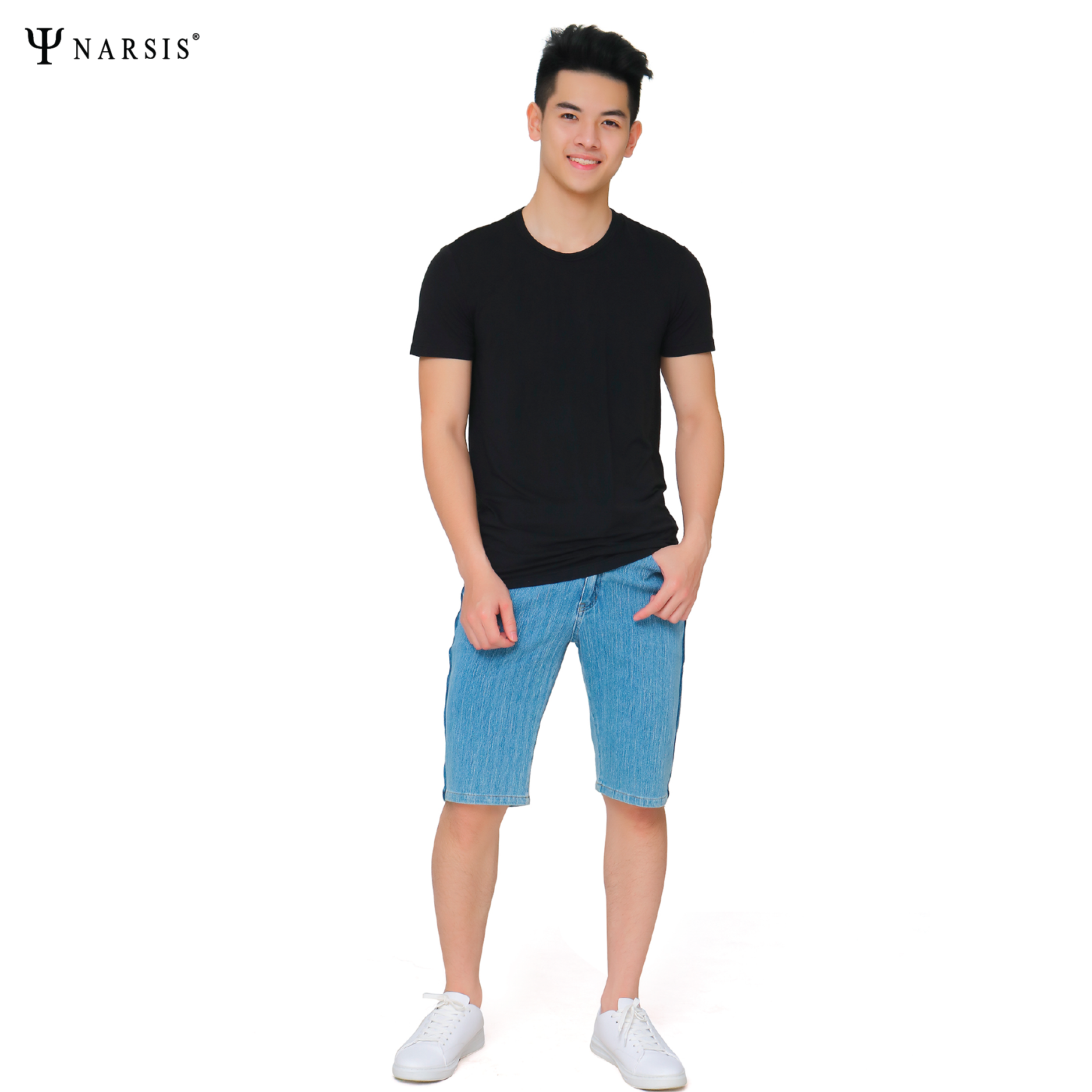 ÁO PHÔNG NAM D9035 NARSIS CHẤT LIỆU THOÁNG MÁT, DỄ CHỊU, THOẢI MÁI CẢ NGÀY, DỄ VẬN ĐỘNG