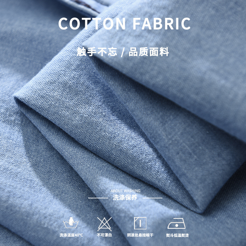 Áo Sơ Mi Denim Dài Tay Nam Phong Cách Nhật Bản – Form Rộng Retro, Thời Trang Đa Năng_thumbnail_4