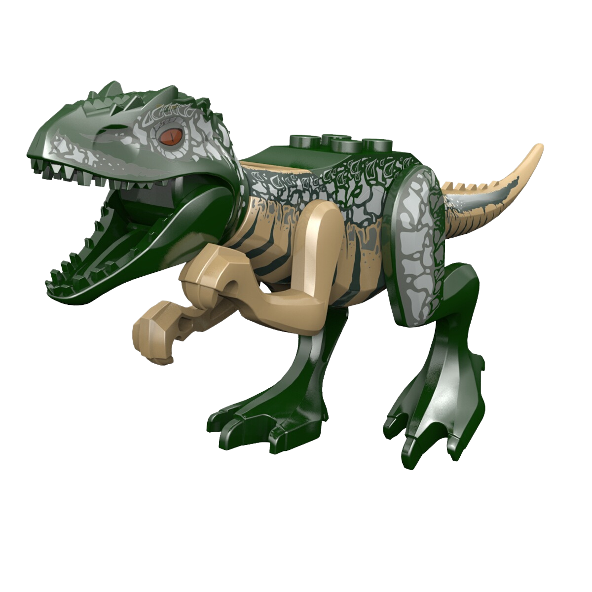 Đồ chơi lắp ráp Nhân vật nhỏ mô hình động vật và thú rừng xanh Cọp, Báo, Hổ, Cá mập, Cá sấu_thumbnail_7