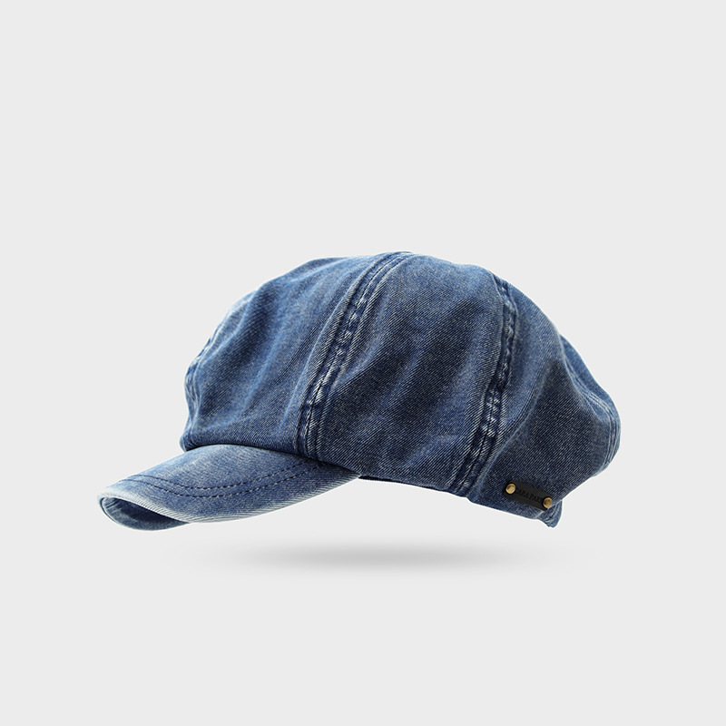 Mũ beret vải bò jean dành cho nữ HZ2507