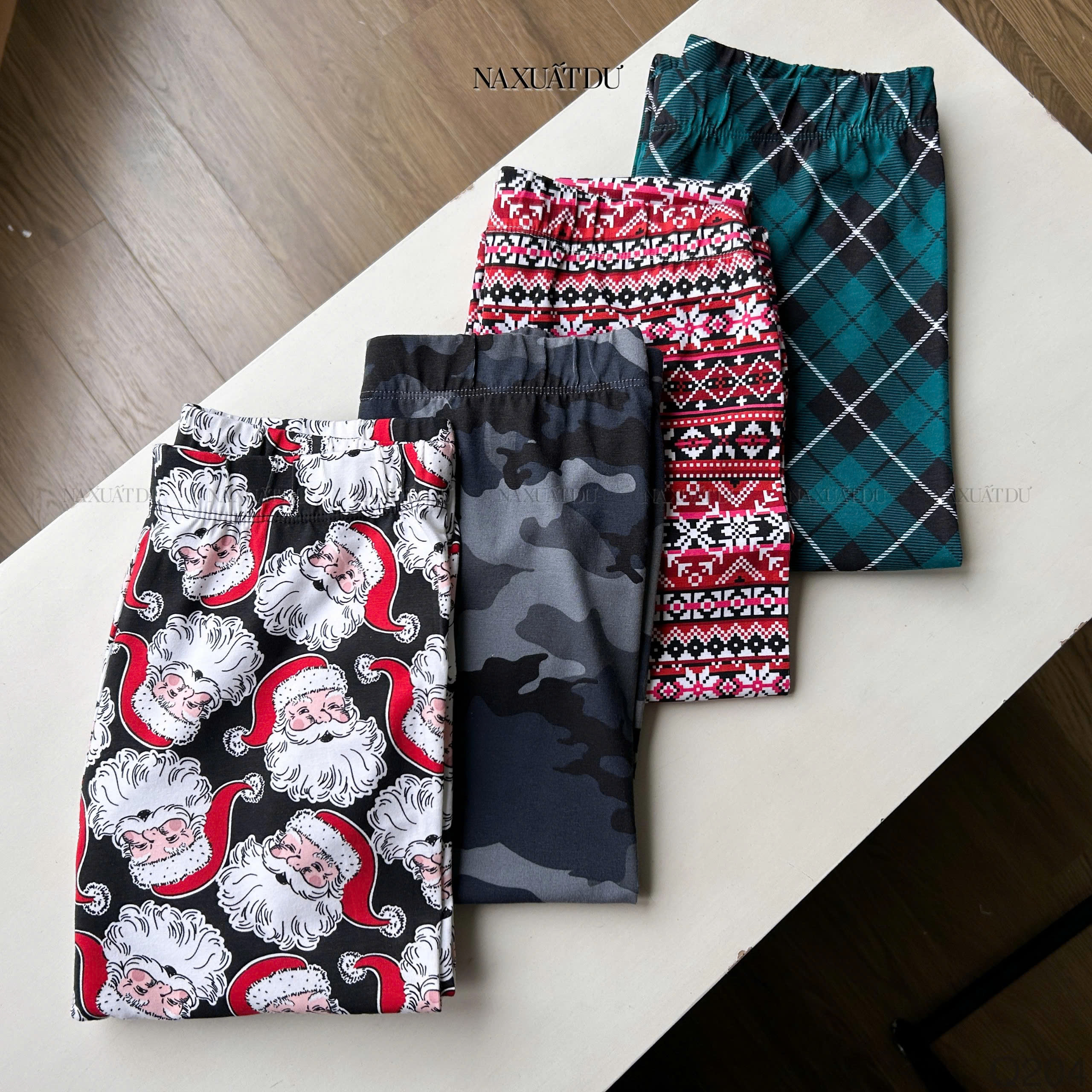 Set 4 quần legging hoạ tiết - Q204 (SALE)_thumbnail_7