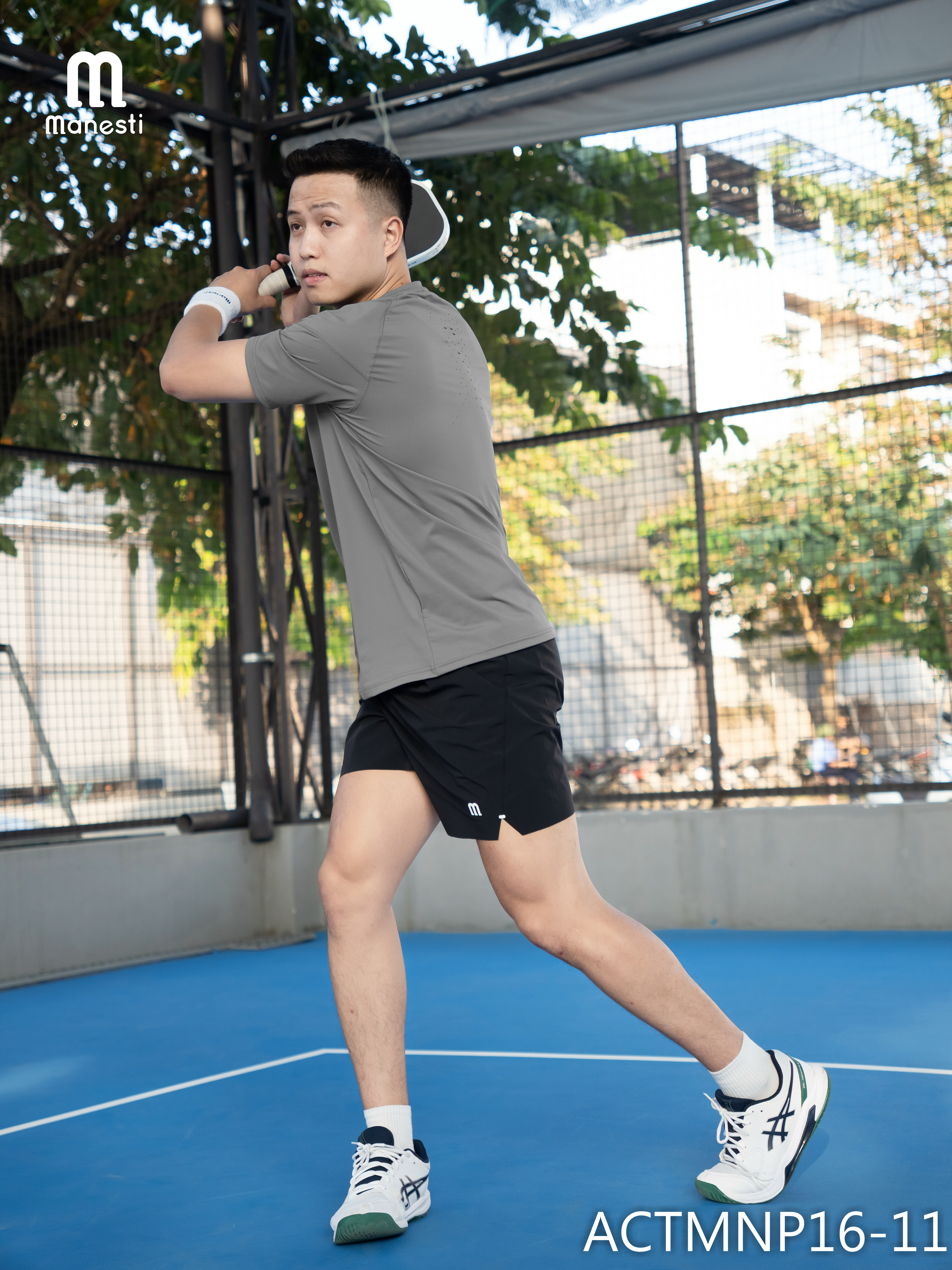 Áo thun thể thao nam chơi Pickleball/Tennis CoolVent Manesti_thumbnail_60
