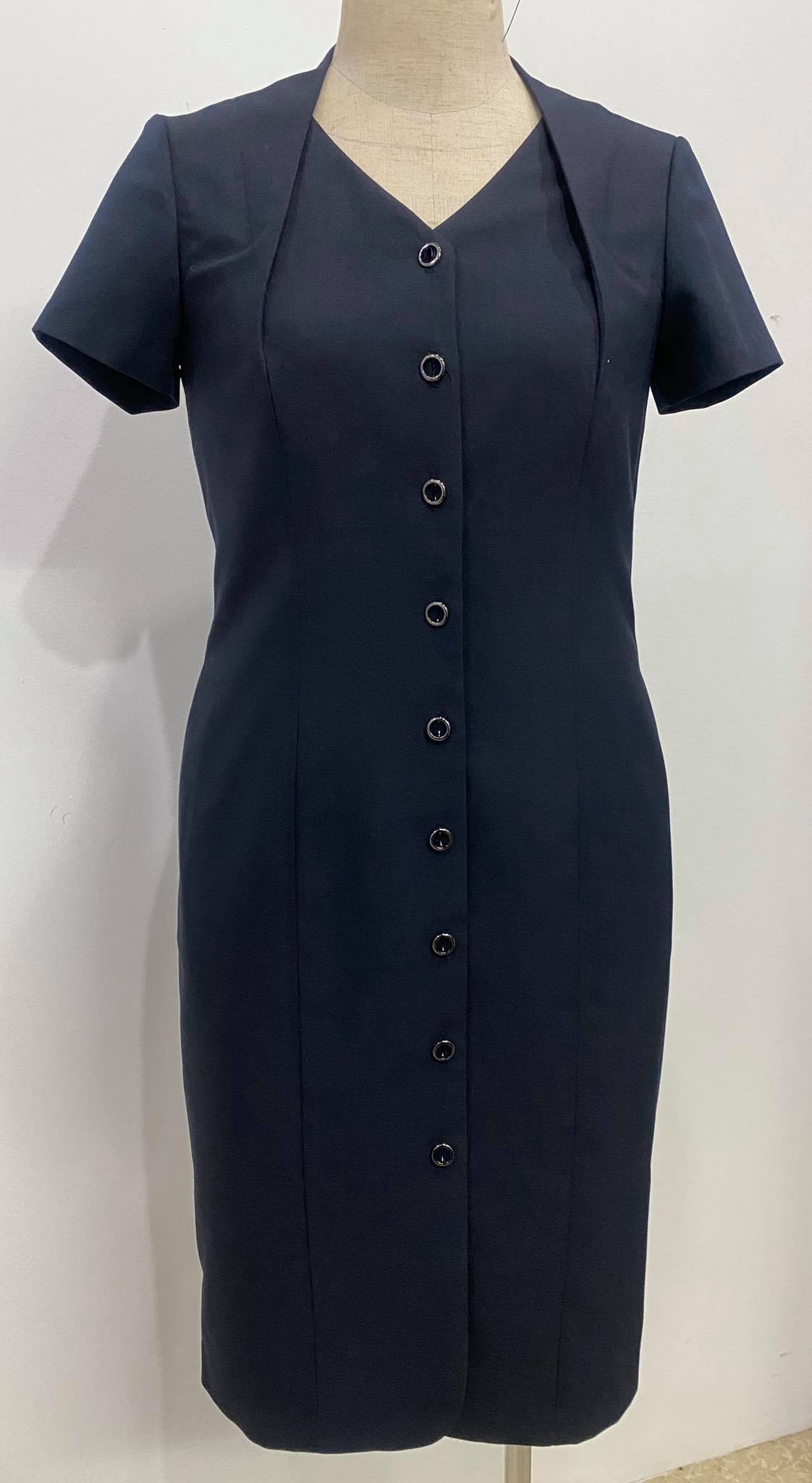 Đầm suông ít công sở cài trước_thumbnail_0