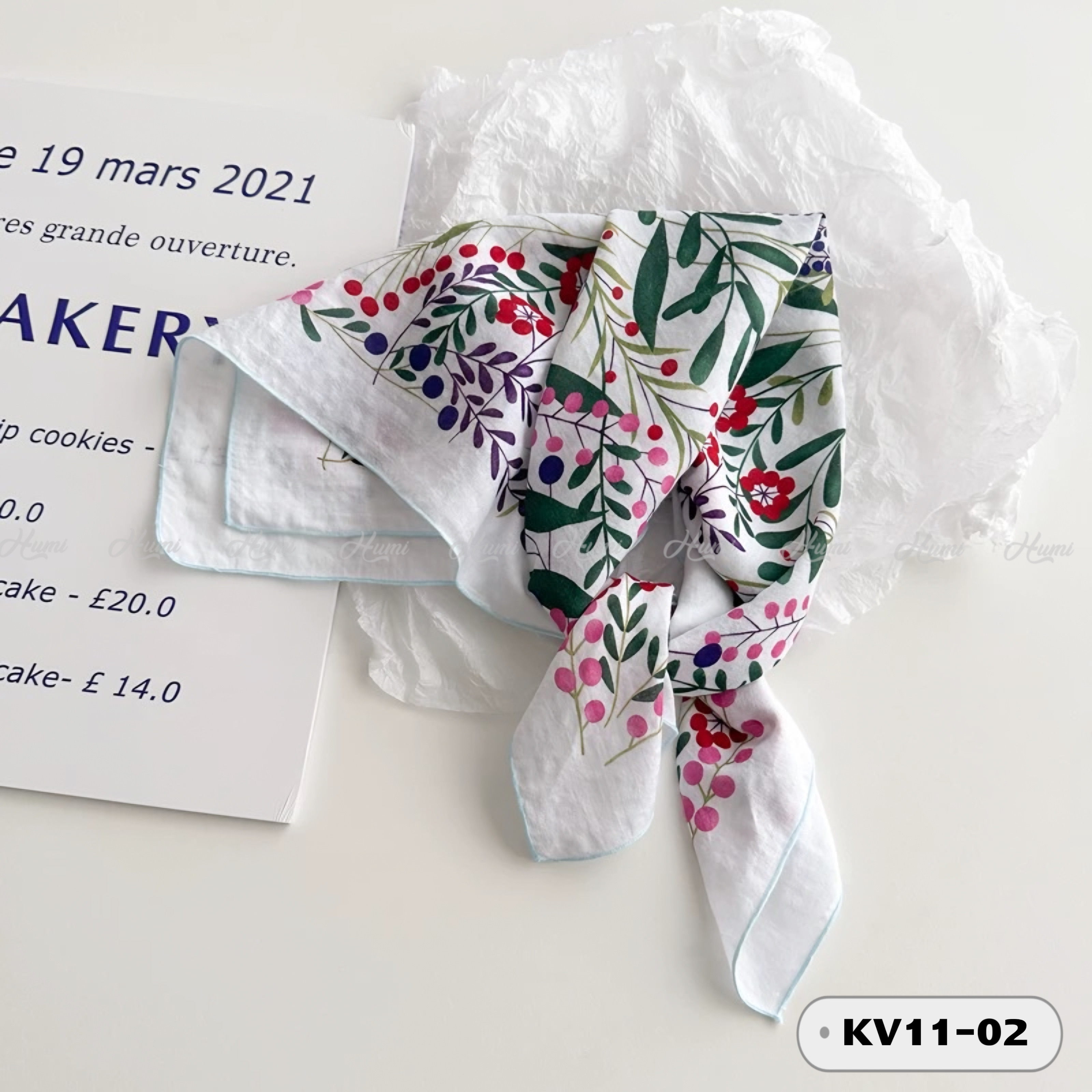 KHĂN VUÔNG 55x55cm (KV11-02)