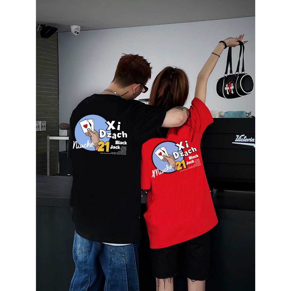 Áo thun Xì DZách Tết 2026 local brand form rộng nam nữ đủ size ATD867 Miucho tay ngắn vải cotton cổ tròn in mix_thumbnail_3