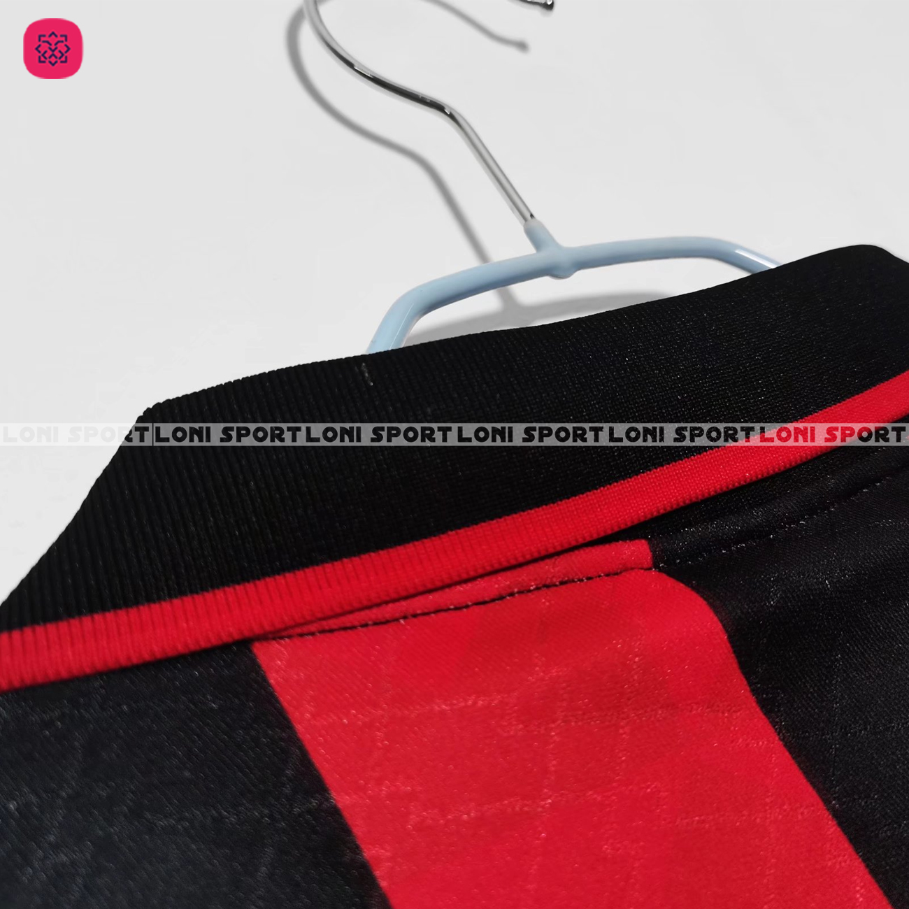 Áo retro Ac Milan sân nhà đỏ/đen 96/97_thumbnail_3