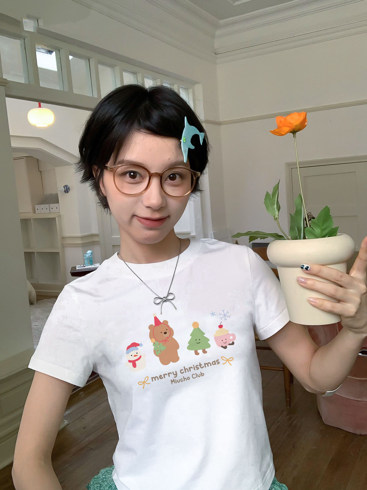 Áo baby tee ôm local brand ABD1628 Miucho vải cotton co giãn thoáng mát cổ tròn in mix_thumbnail_3