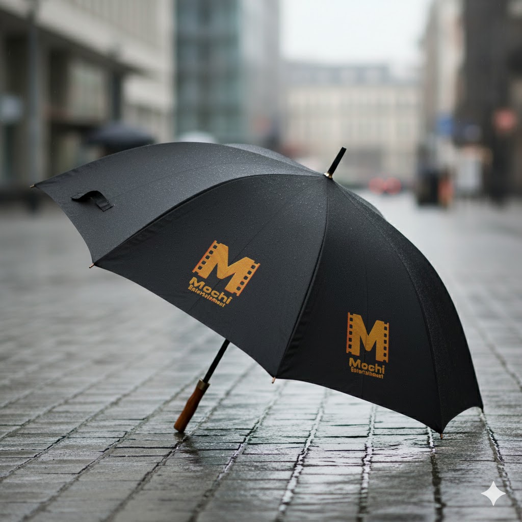 Ô, áo mưa in logo