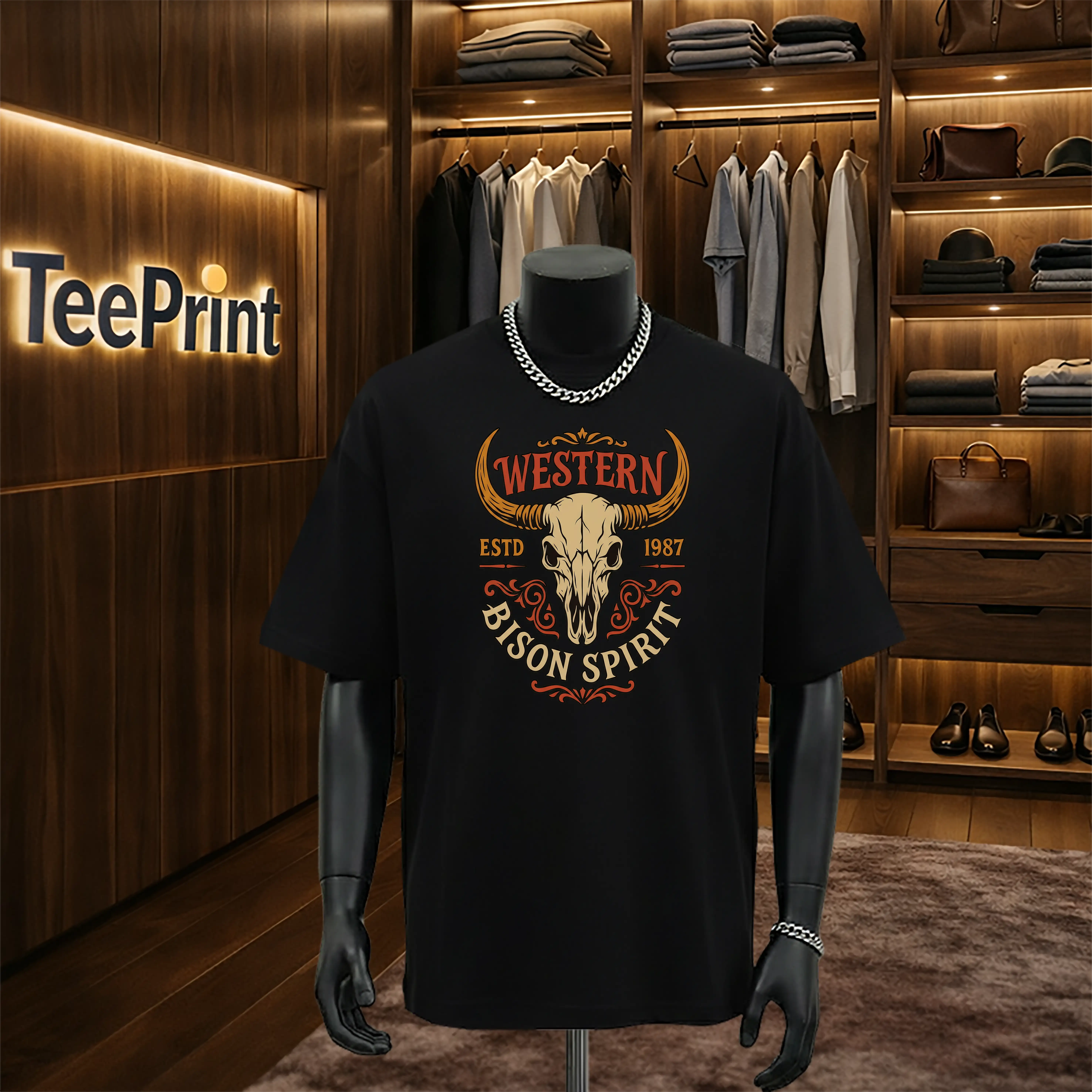 Áo thun nam big size form rộng thoải mái TeePrint 3245_thumbnail_2