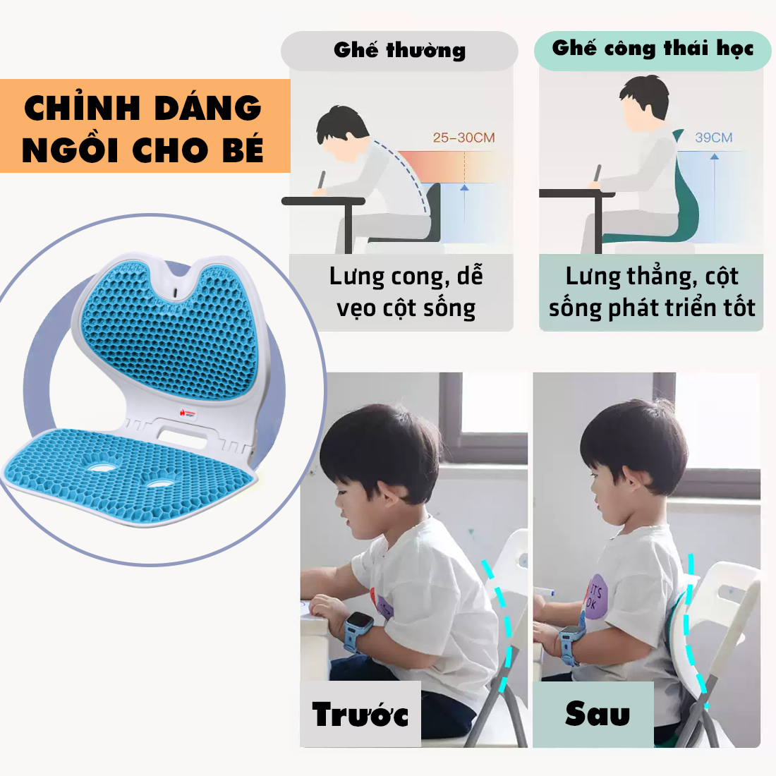 Ghế Chỉnh Dáng Trẻ Em EGO KID Habana Sport_thumbnail_3