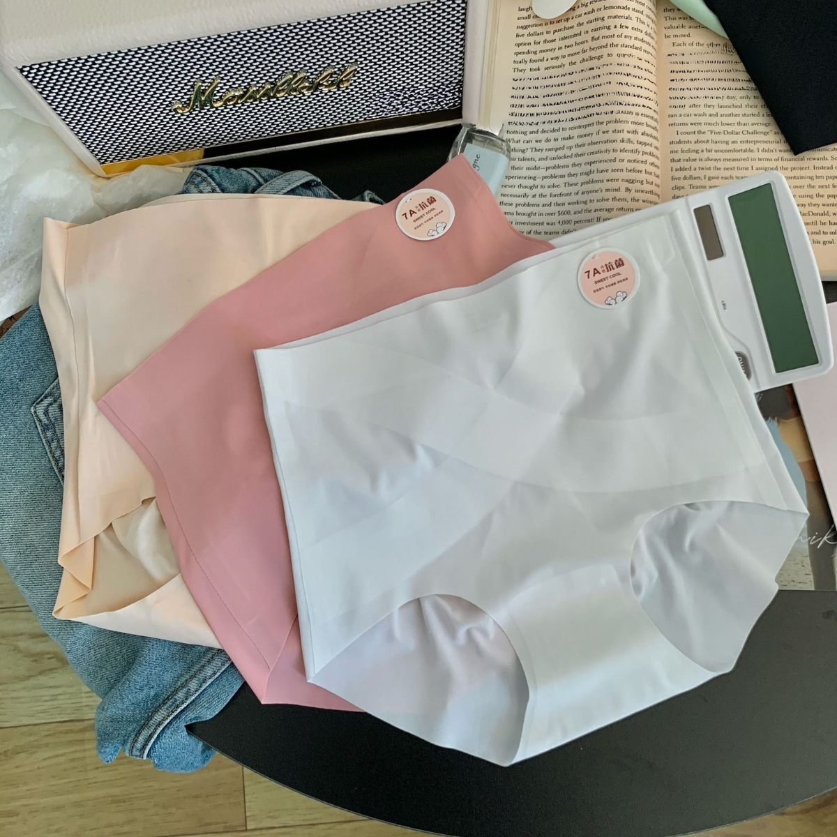 [Mã A05] Set 5 quần su đúc cạp cao