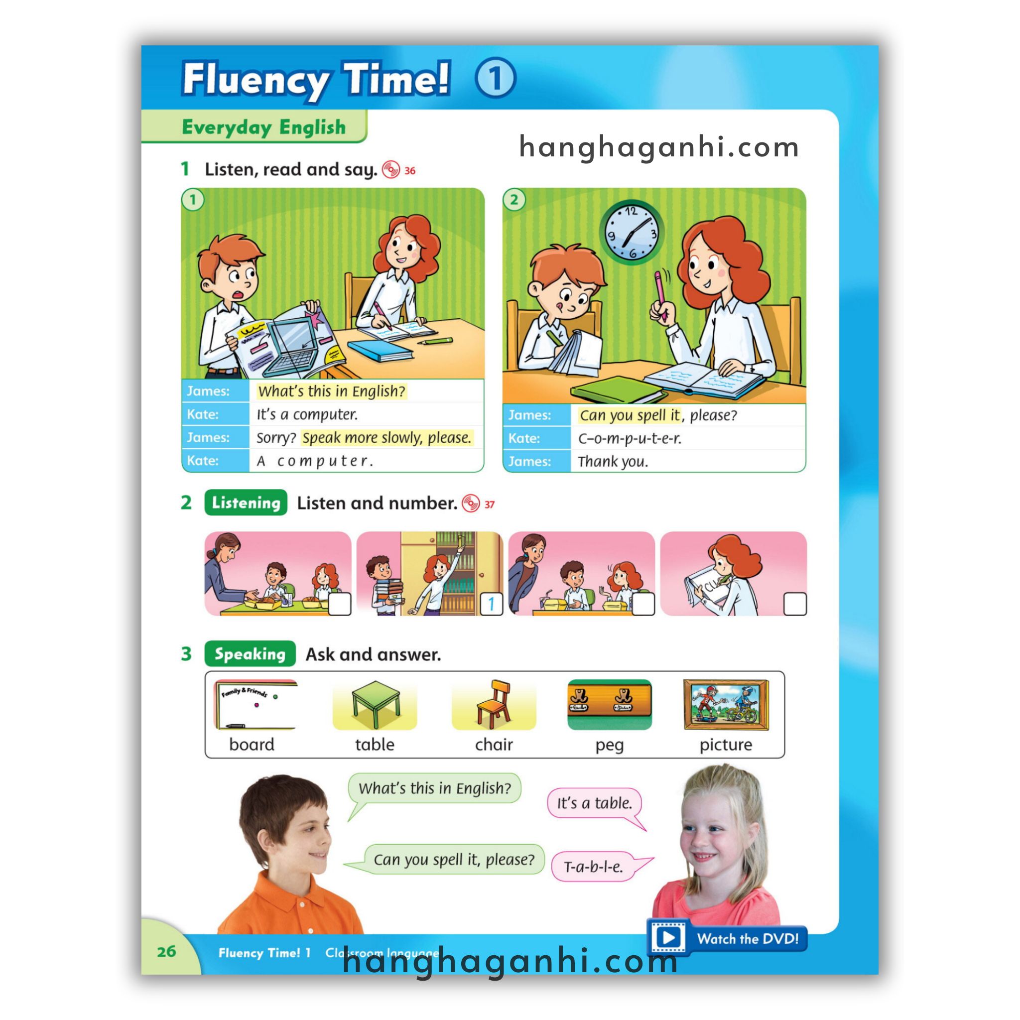 Bộ sách Family and Friends Level 2 (2nd , Student book và Work book) – Tặng kèm file nghe_thumbnail_26