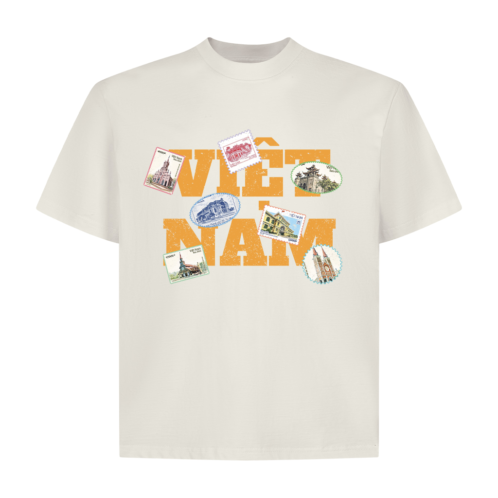 Áo phông local brand Việt Nam tôi yêu form boxy 2223 Miucho Club vải cotton 2c 250gsm cổ tròn in mix_thumbnail_0