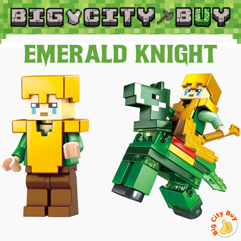 Set 8 Nhân Vật Hiệp Sĩ Ngựa MineCraft Siêu Đỉnh, Cực Hay Cùng Viên Nam Châm MineCraft, MineCraft Nam Châm_thumbnail_1
