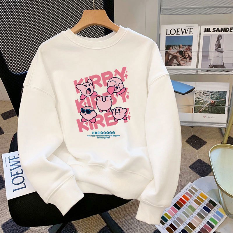 Áo sweater nữ in hình thời trang - Áo nỉ nữ thu đông dáng rộng - Loza G0081_thumbnail_6