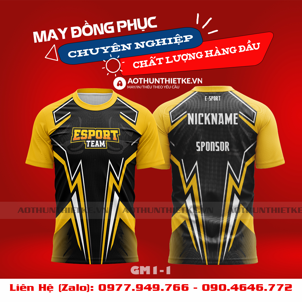 Mẫu Áo Game Thủ Esports Thiết Kế - TKGM48_thumbnail_0