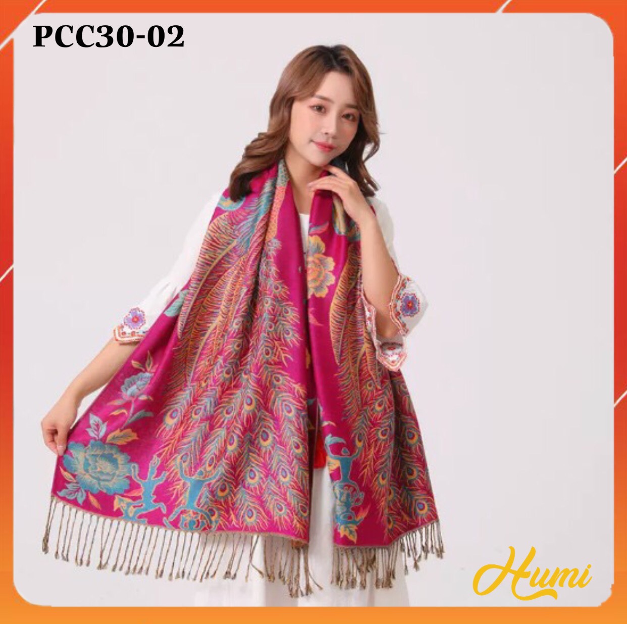 KHĂN CHOÀNG PASHMINA (PCC30-02)