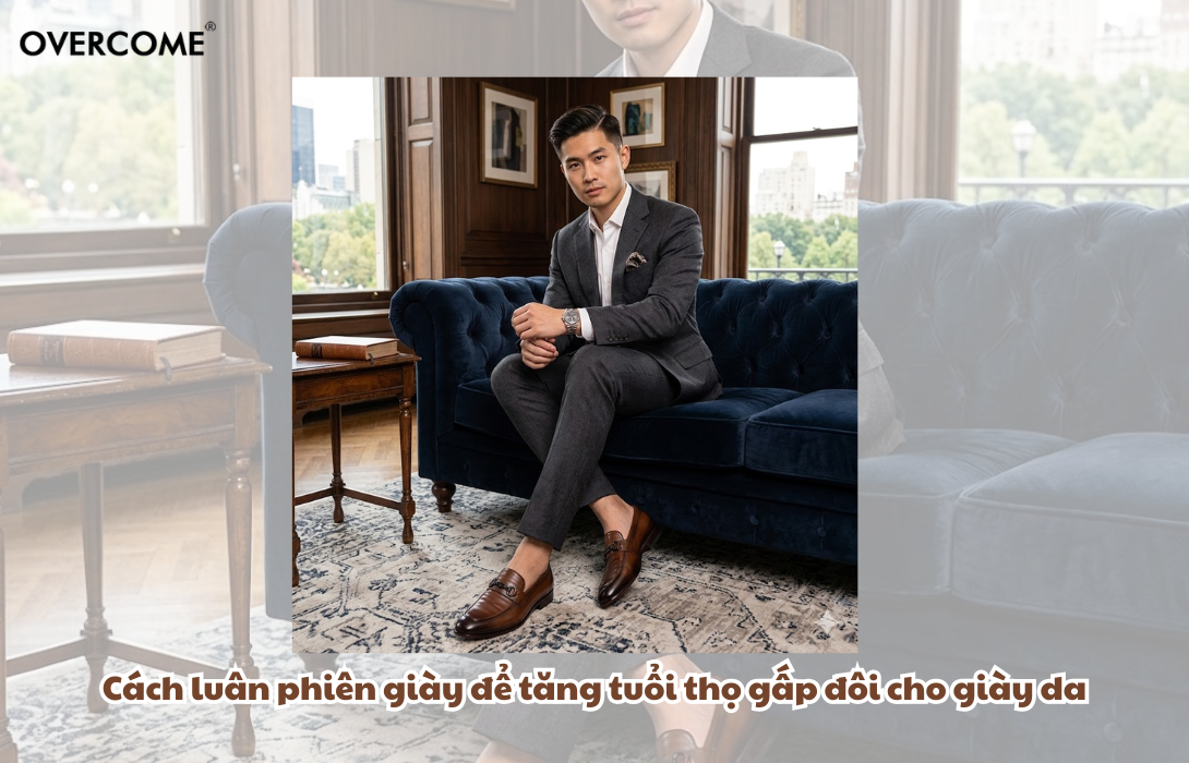 Cách luân phiên giày để tăng tuổi thọ gấp đôi cho giày da