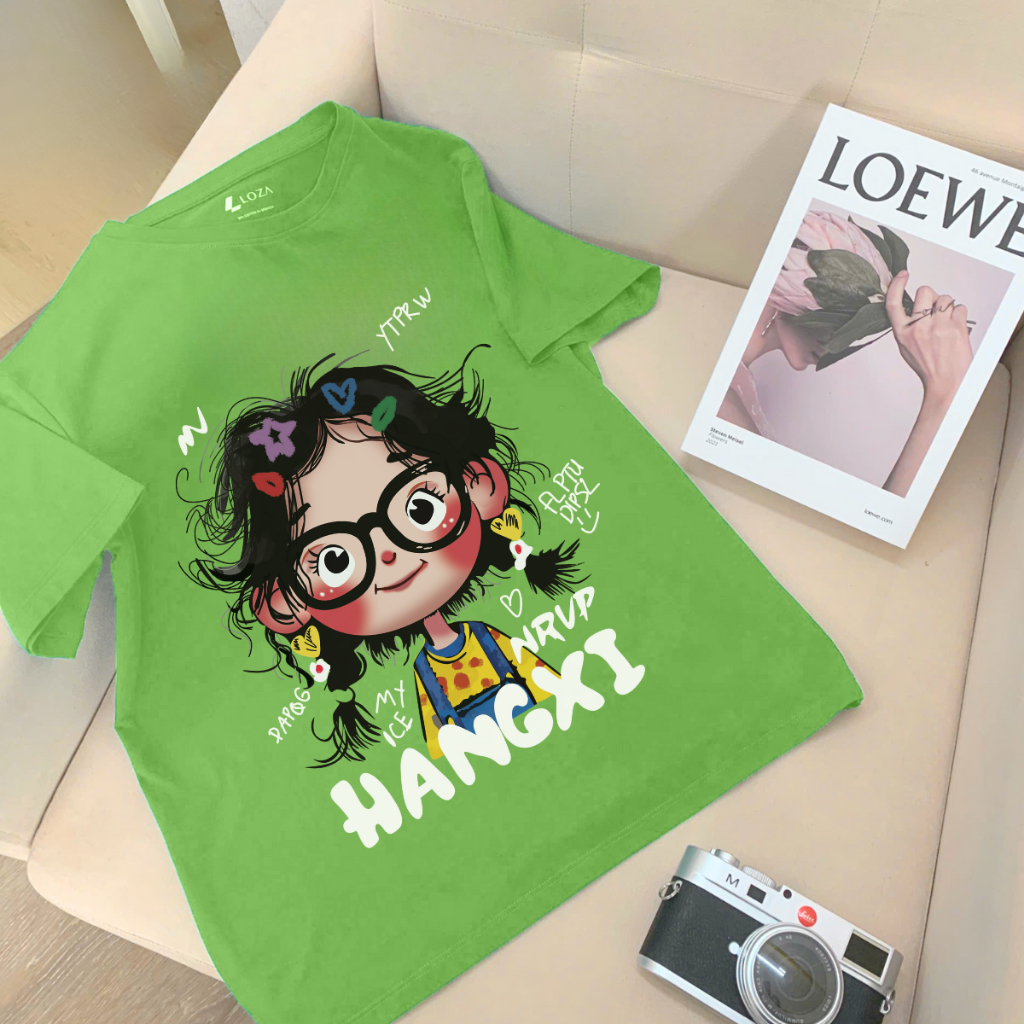 [HOT TREND] Áo phông nữ in hình bé gái nhiều màu - 𝐋𝐎𝐙𝐀 RT8261_thumbnail_9