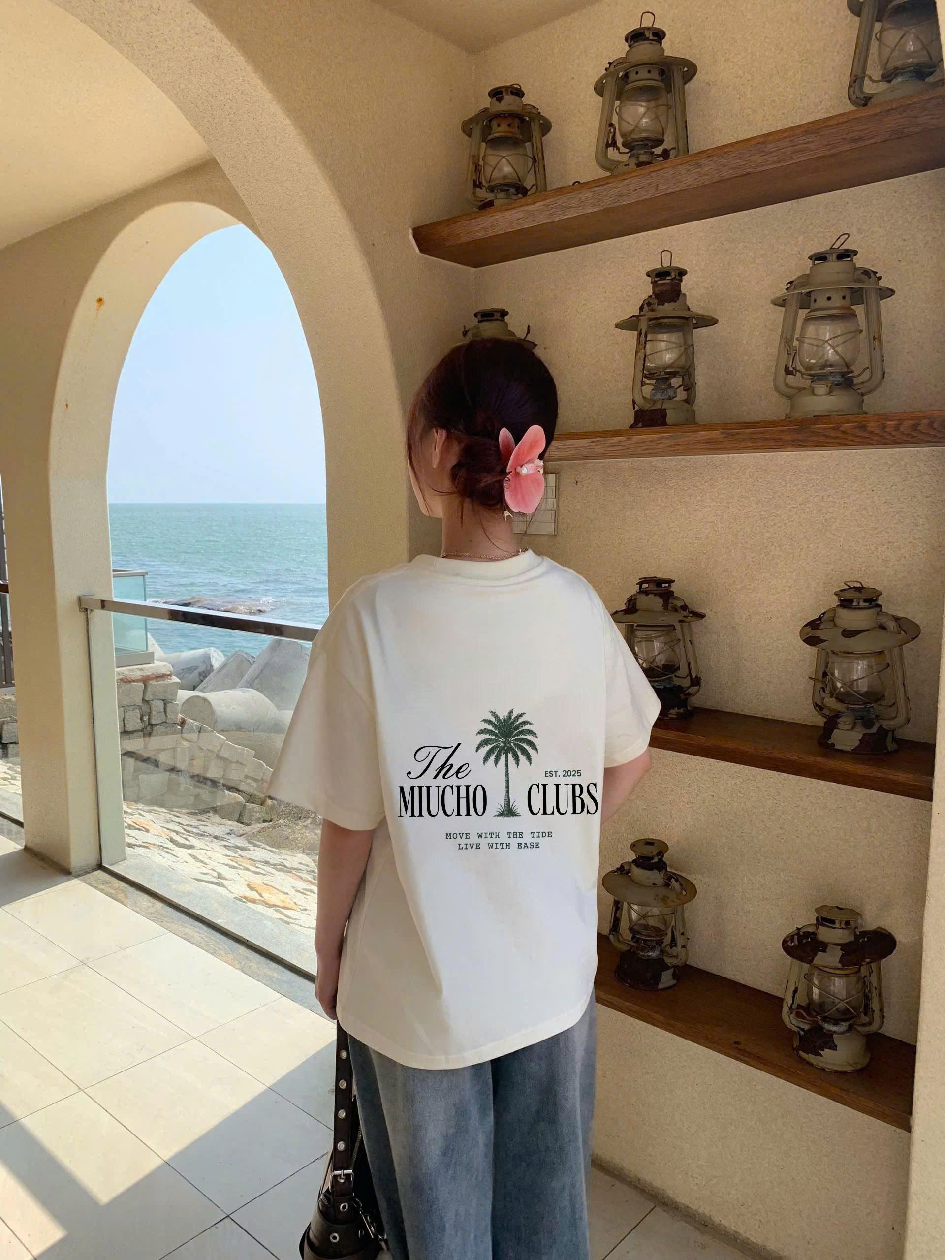 Áo thun local brand form boxy AXD2364 Miucho vải cotton co giãn thoáng mát cổ tròn in mix_thumbnail_2