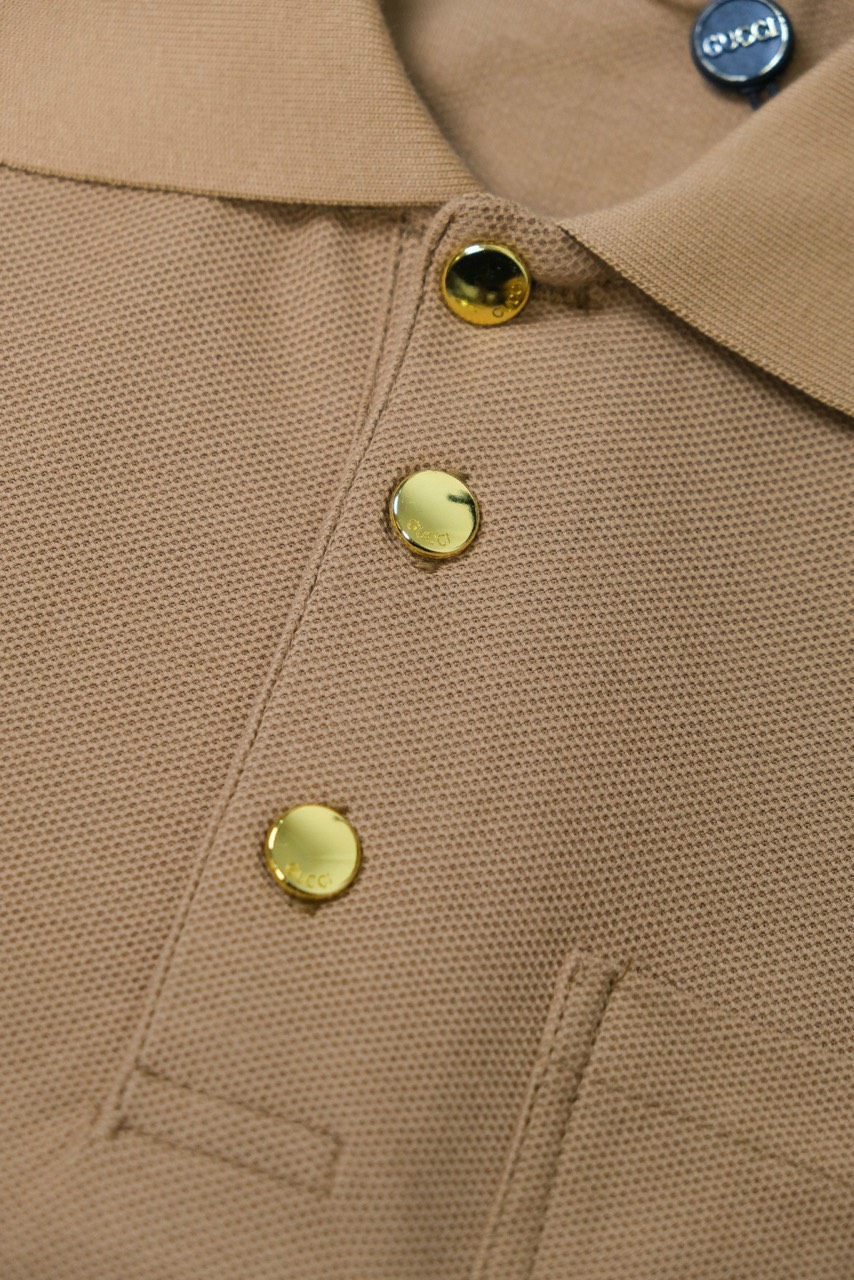 POLO GC Cotton Jersey Viền Tay - Khuy Vàng_thumbnail_8