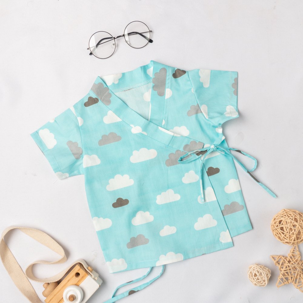 Bộ đồ yukata cộc tay hình con vật dễ thương  BR21001