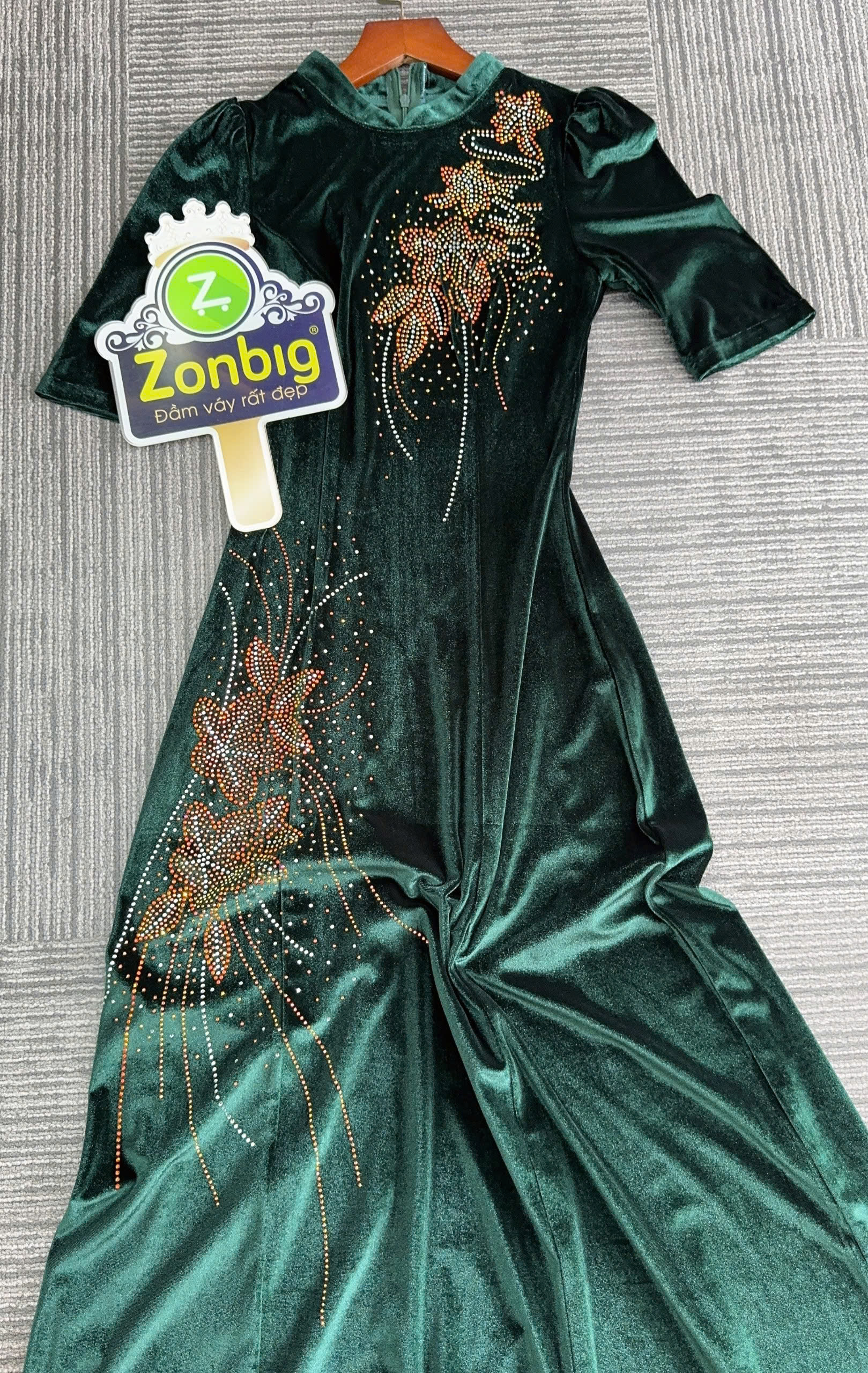 Đầm sườn xám - Y1871 - Thương hiệu Zonbig_thumbnail_8