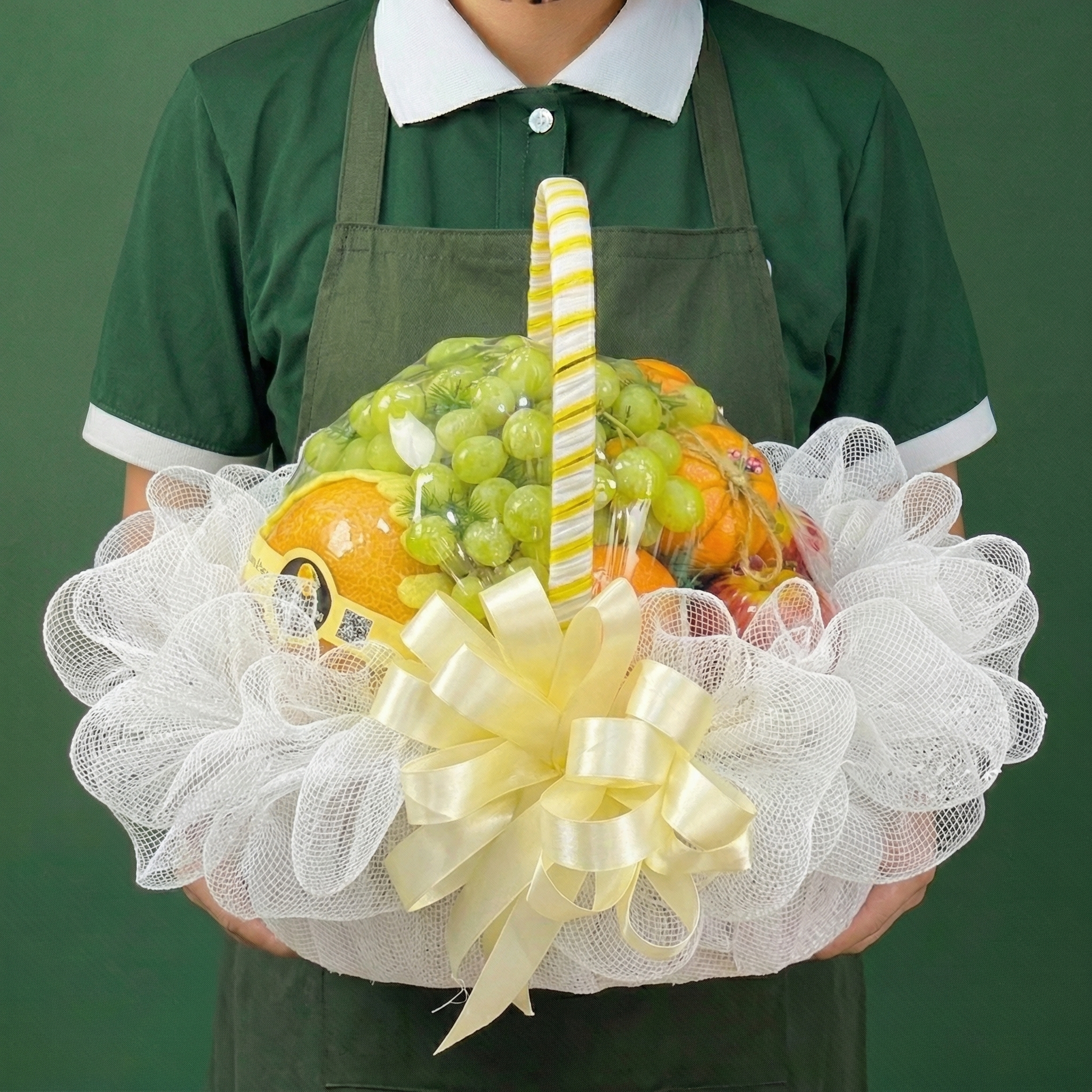 Giỏ trái cây chúc mừng khai trương - G9507