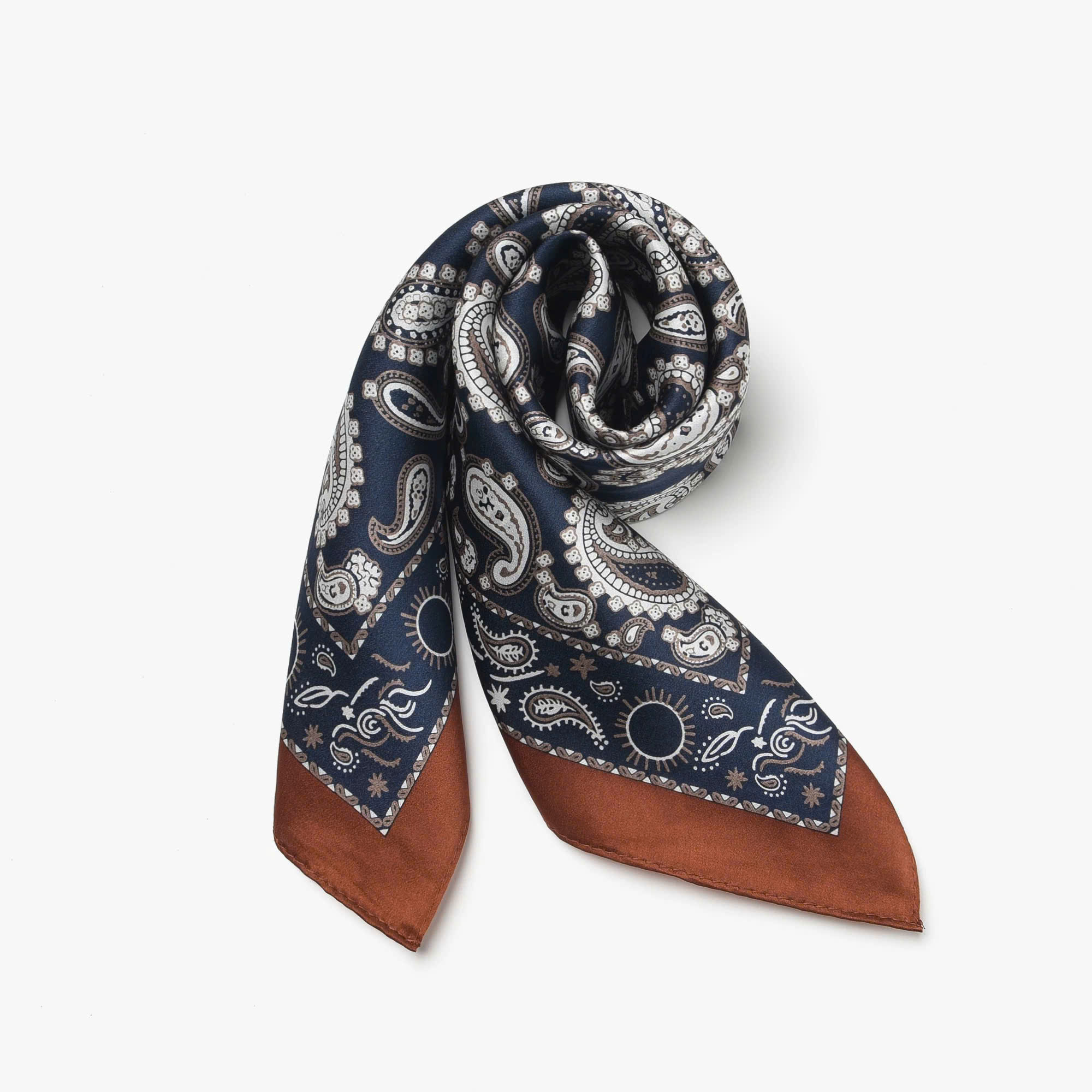 Khăn Lụa Verona Họa Tiết Paisley