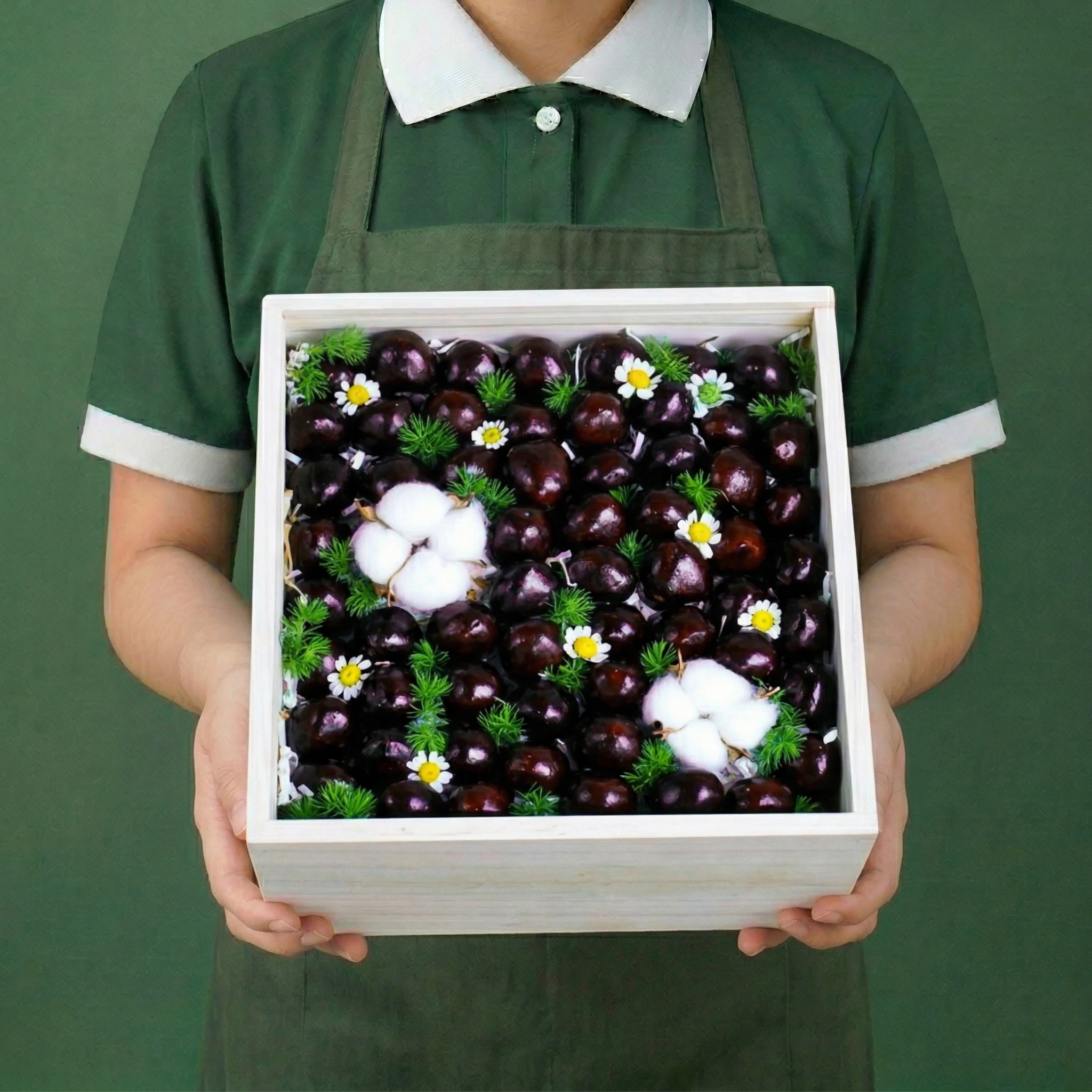 Khay quà tặng cherry - K7501