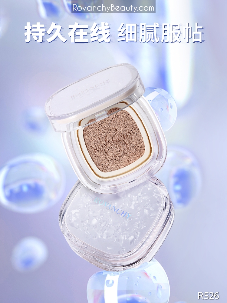 Phấn Nước Dưỡng Ẩm Trong Suốt R526 ROVANCHY - Trang Điểm Tự Nhiên, Che Phủ Hoàn Hảo, Kiểm Soát Dầu Hiệu Quả_thumbnail_15