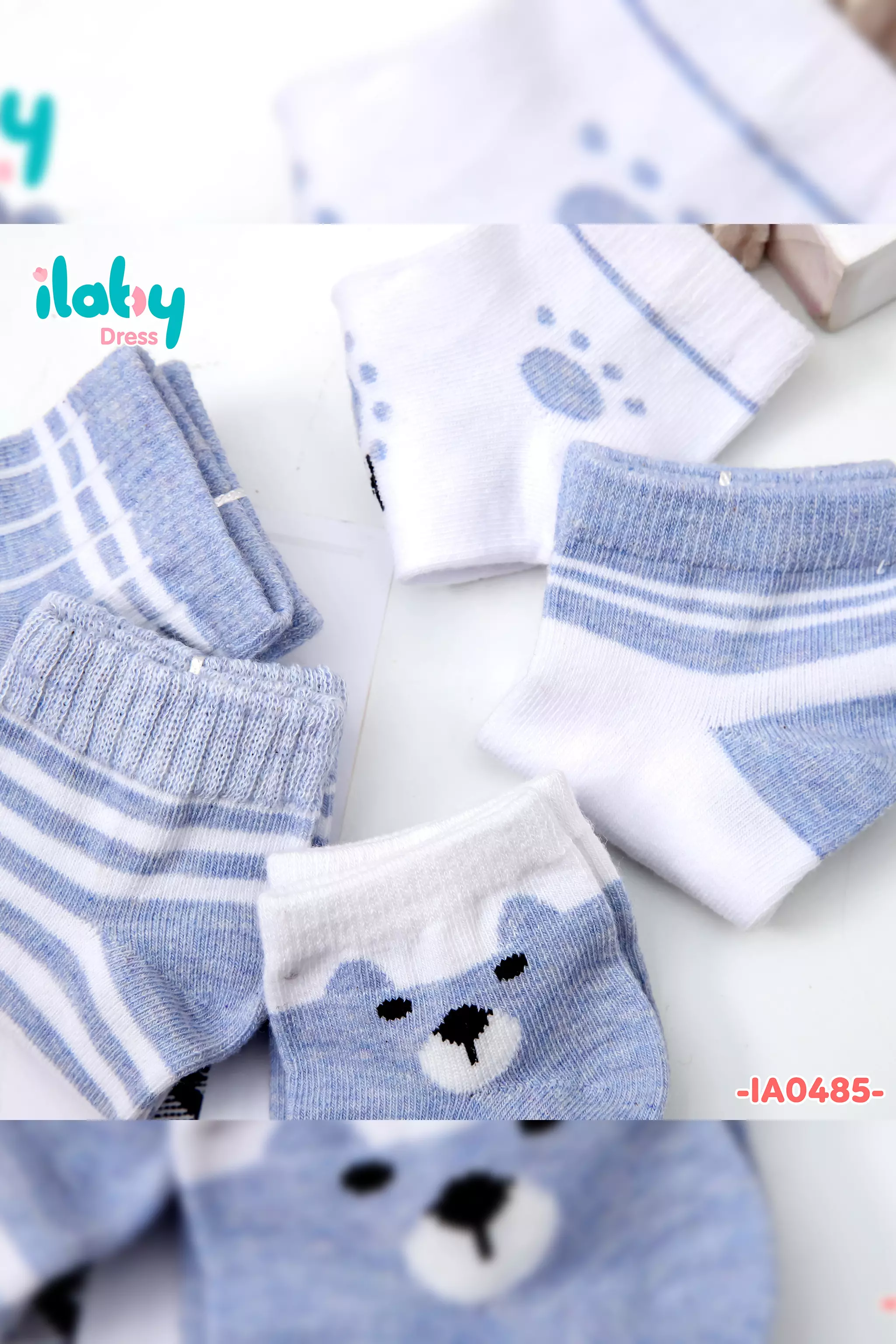 Set 5 đôi tất trẻ em