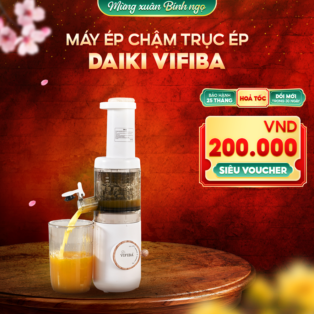 Máy Ép Chậm Daiki Vifiba