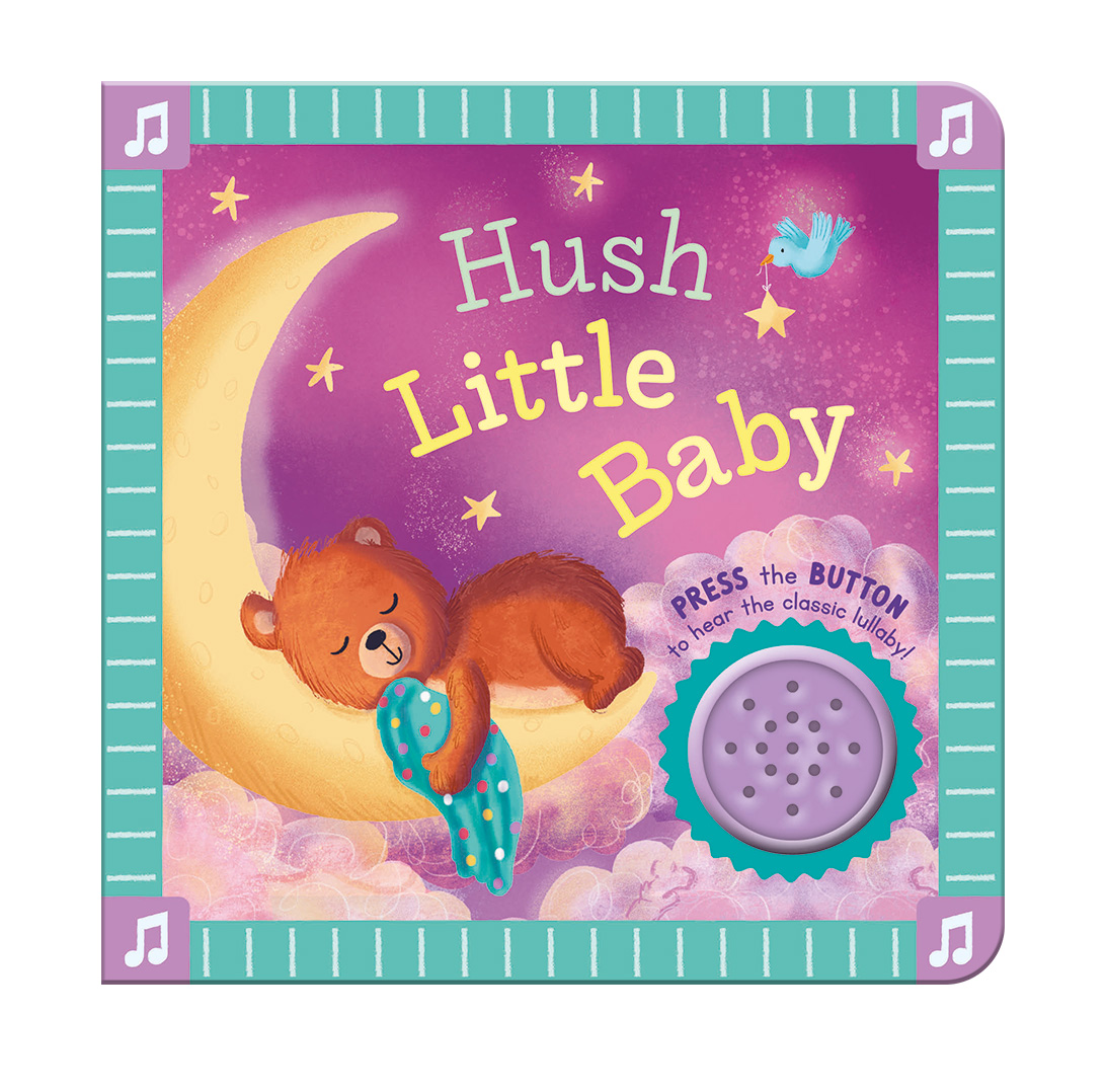ROUND BUTTON SOUND BOOK - HUSH LITTLE BABY (FSC)