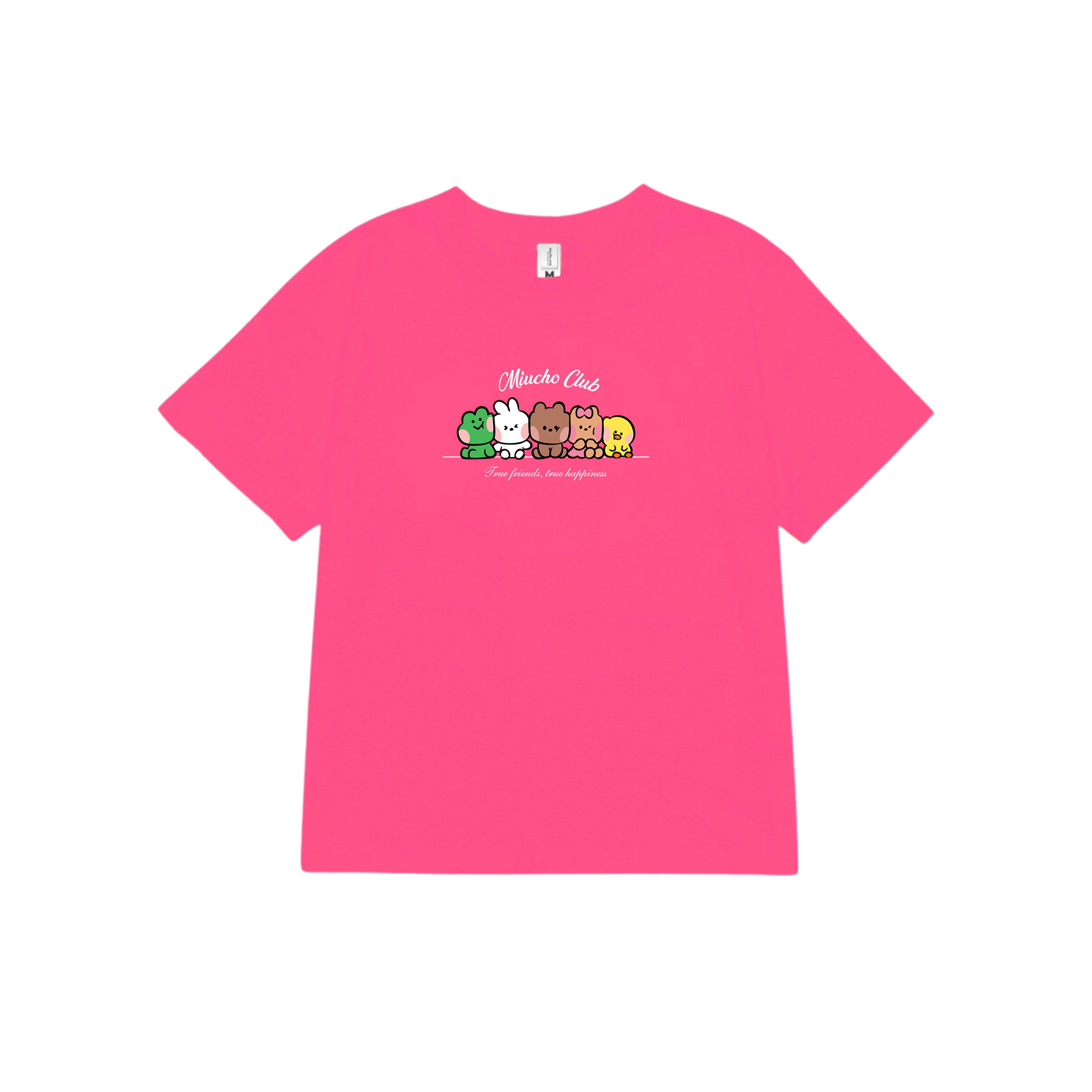 Áo baby tee in động vật nhỏ dễ thương form ôm ABD1555 Miucho vải cotton co giãn in mix