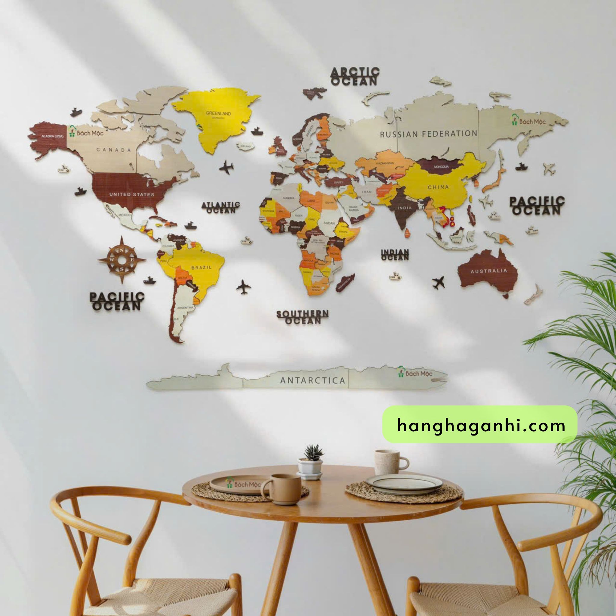 Bản đồ gỗ dán tường Bản đồ thế giới 130x150cm_thumbnail_3